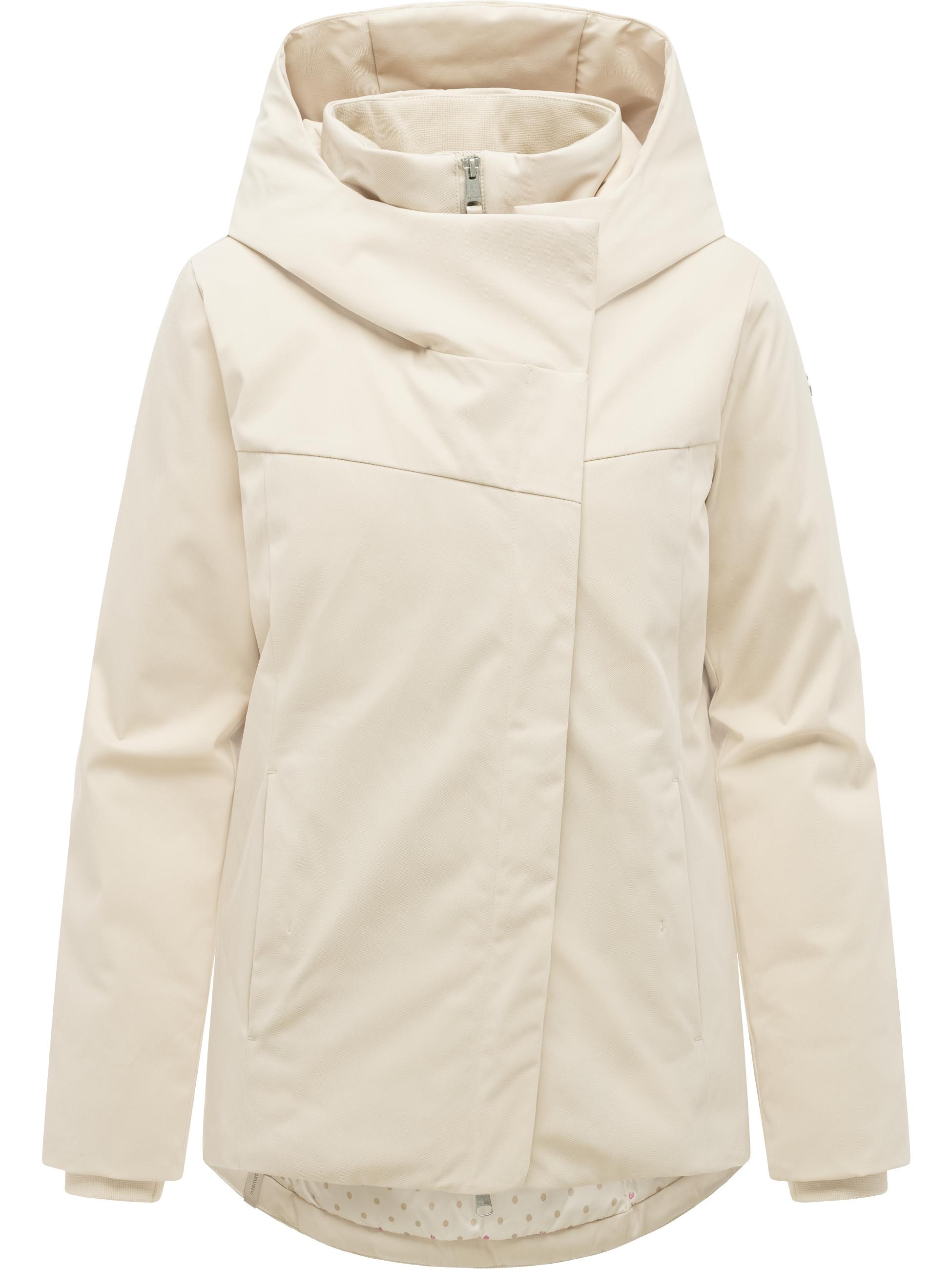 Ragwear Funktionsjacke »Funktionsjacke Pavleen Short Y« mit Kapuze Warme Damen Winterjacke mit Stehkragen und Kapuze