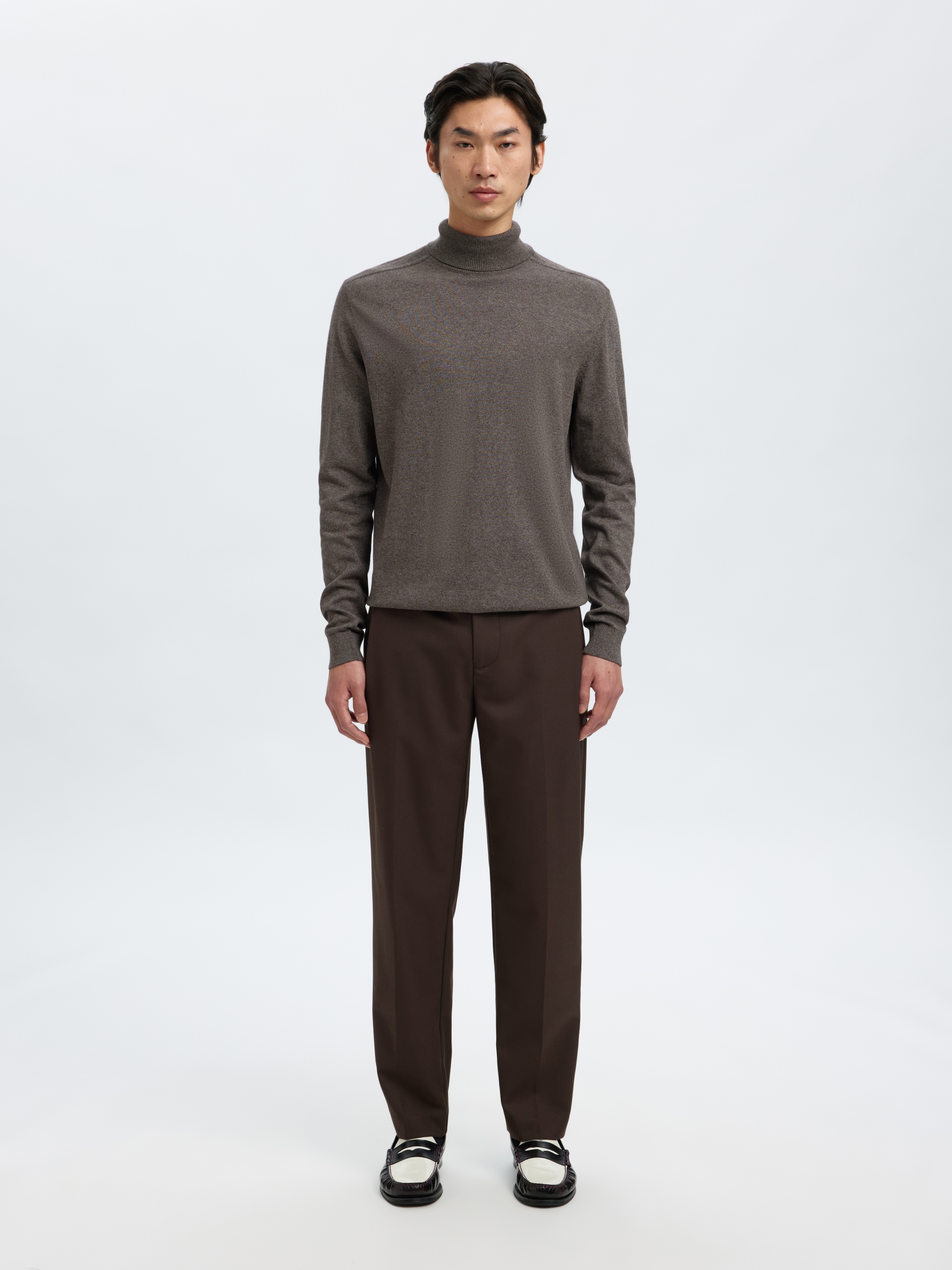 SELECTED HOMME Rollkragenpullover »SLHZREG-KRIS KNIT ROLL NECK«