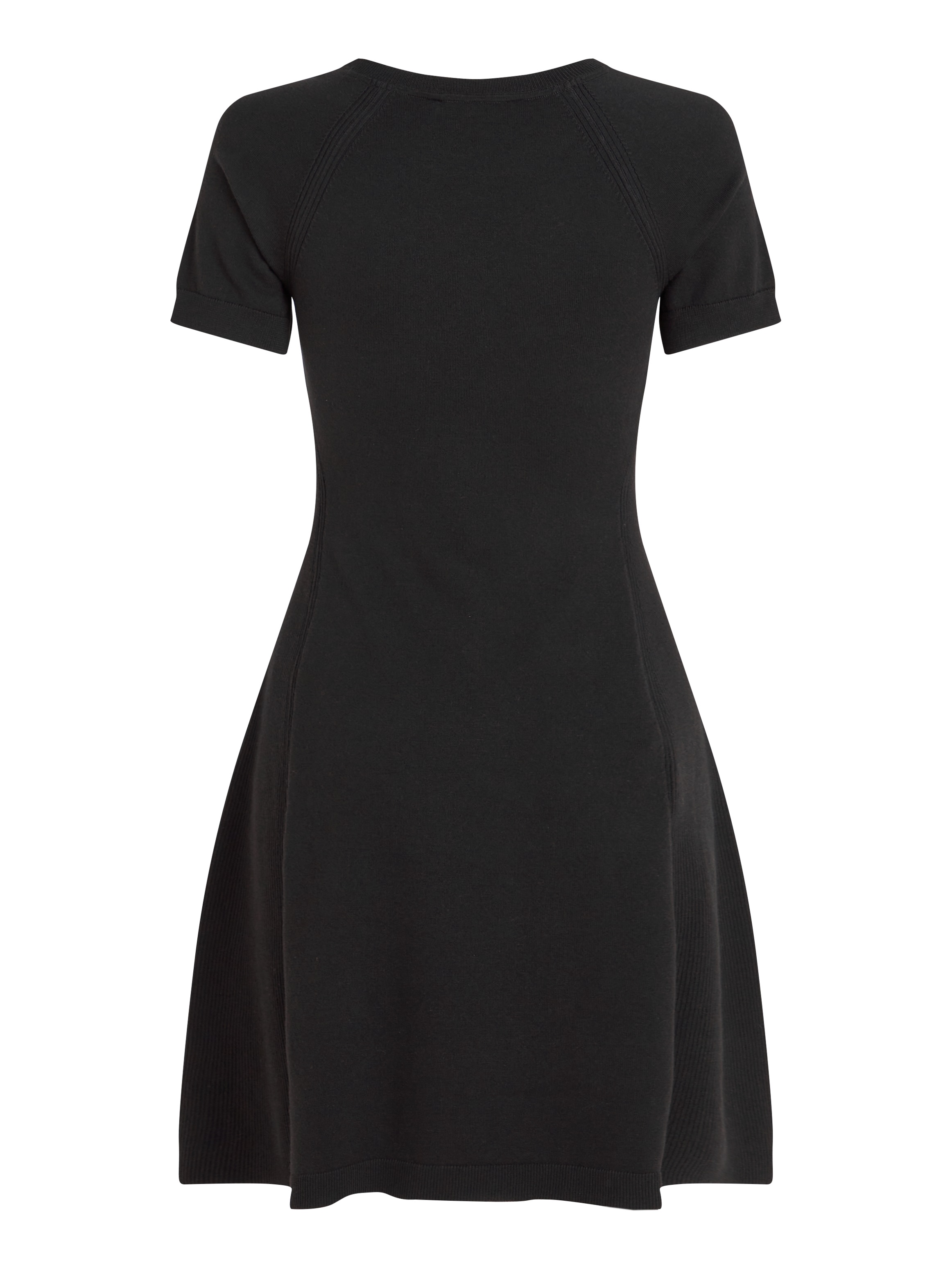 Tommy Hilfiger Jerseykleid »CO JERSEY STITCH F&F DRESS«, mit Logostickerei auf der Brust