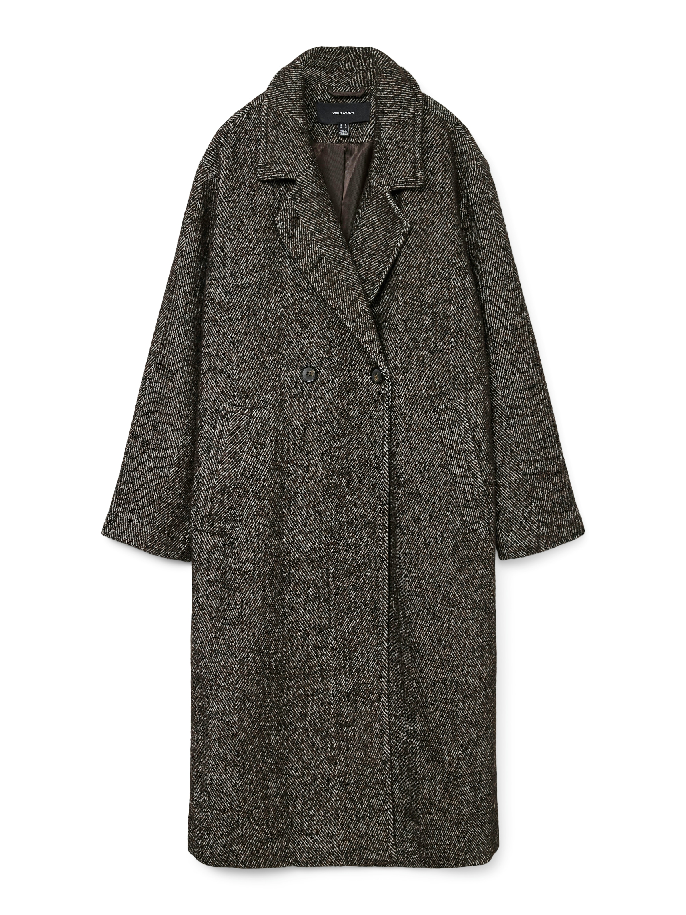 Vero Moda Langmantel »VMBABETTE LONG WOOL COAT GA«, mit Wollanteil