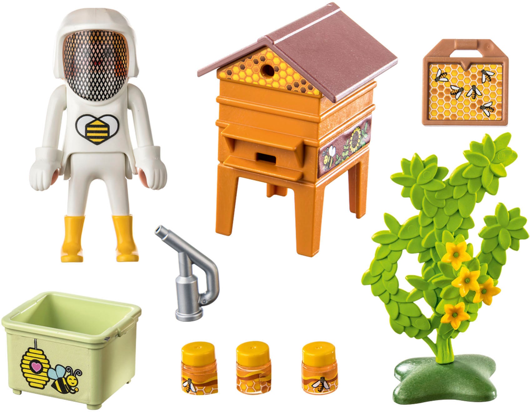 Playmobil® Konstruktions-Spielset »Imkerin (71253), Country«, teilweise aus recyceltem Material; Made in Europe