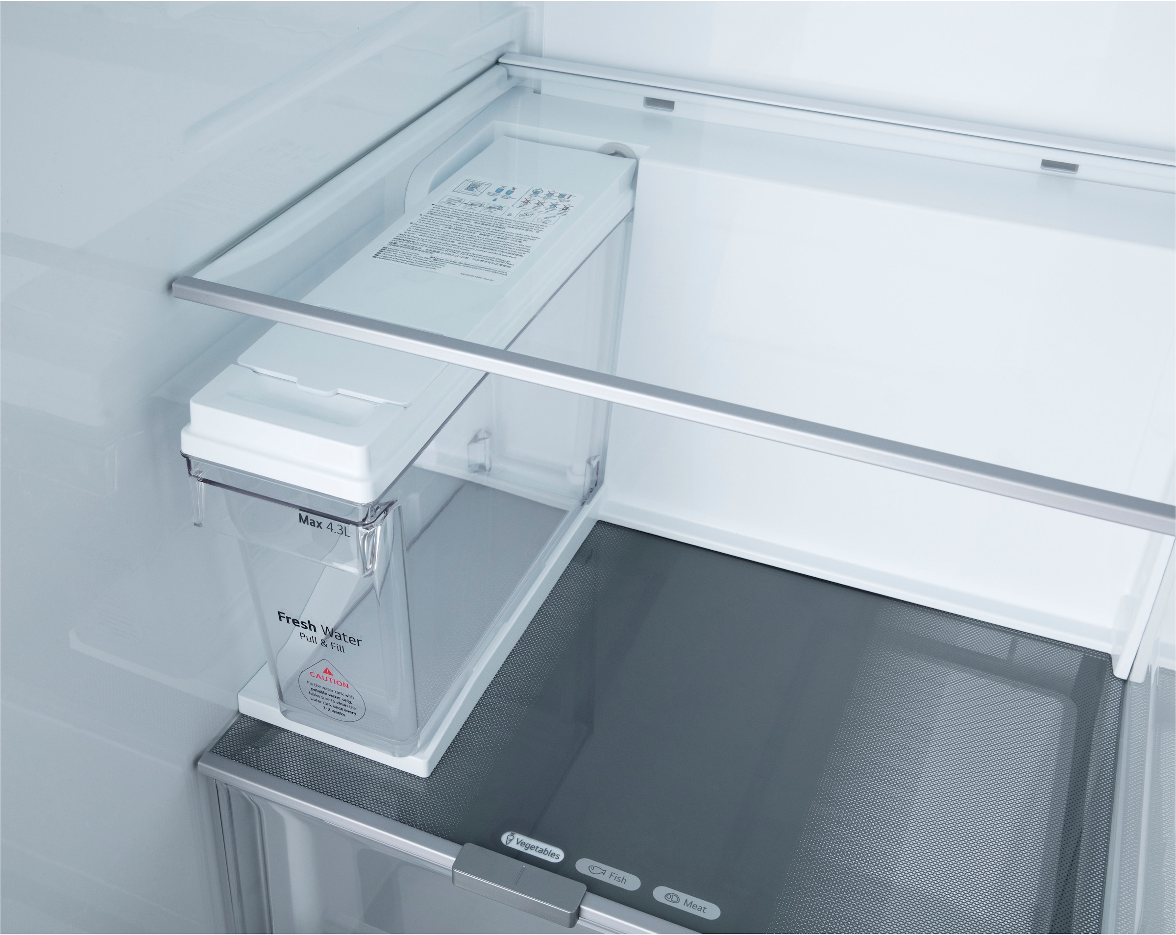 LG Side-by-Side L-Serie »GSLE81EPBD« 179 cm hoch 91,3 cm breit