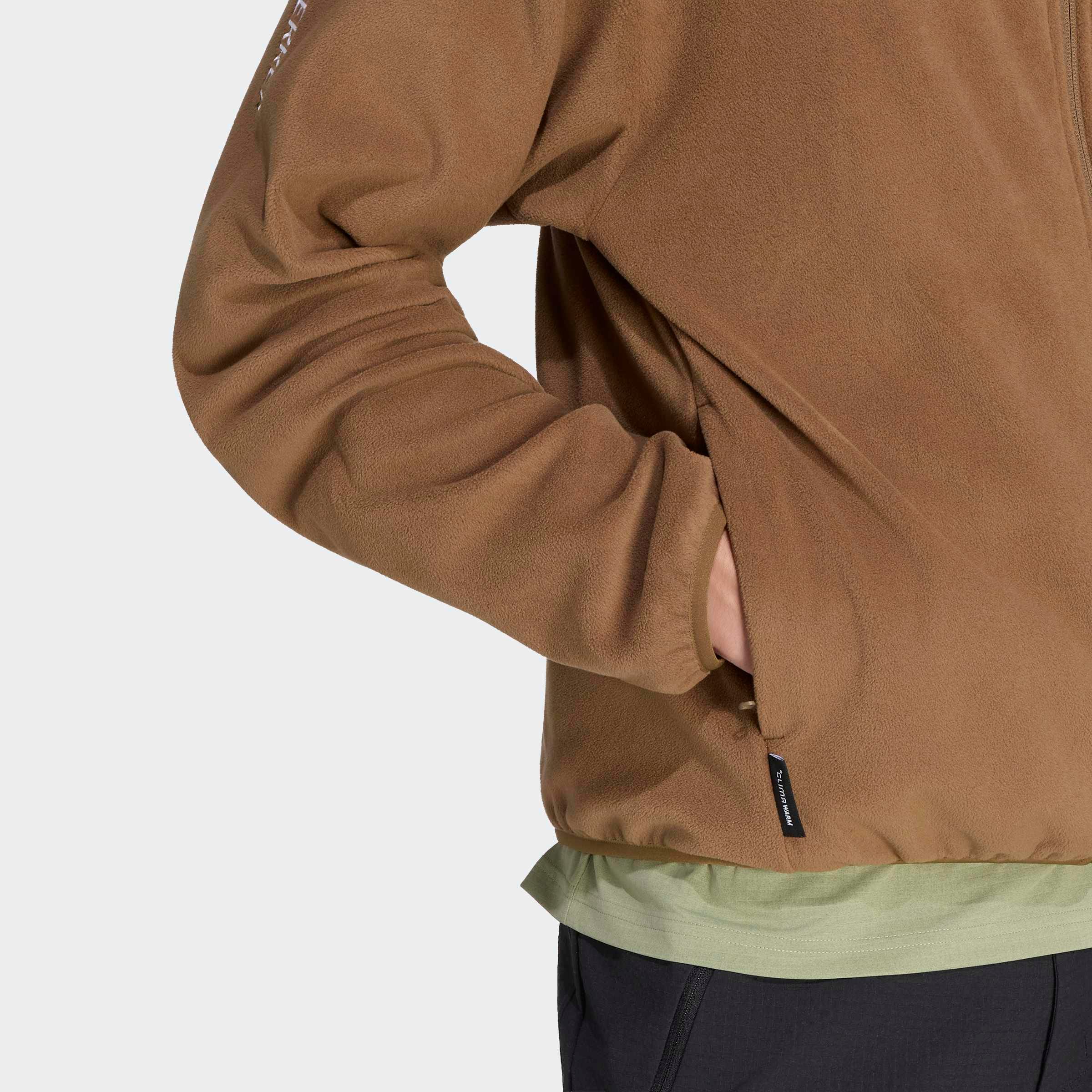 adidas TERREX Rollkragenshirt »MULTI CLIMAWARM FULL ZIP FLEECE T«
