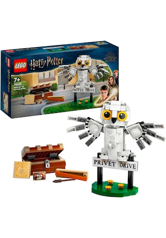 Konstruktionsspielsteine »Hedwig™ im Ligusterweg 4 (76425), LEGO® Harry Potter™«, (337...