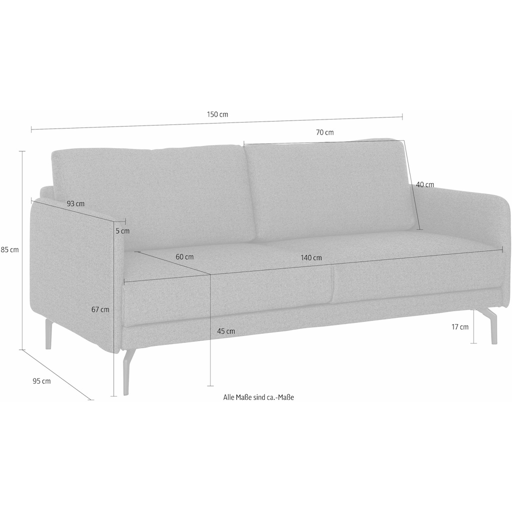 hülsta sofa 2-Sitzer »hs.450«