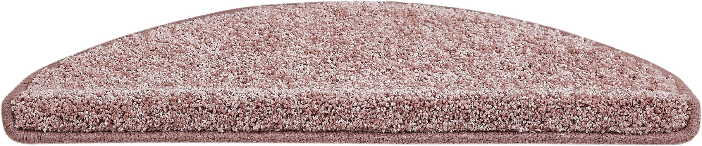 Andiamo Stufenmatte »Parla«, halbrund, 13 mm Höhe, Kurzflor, weicher Velours, selbstklebend, 15 Stück in einem Set