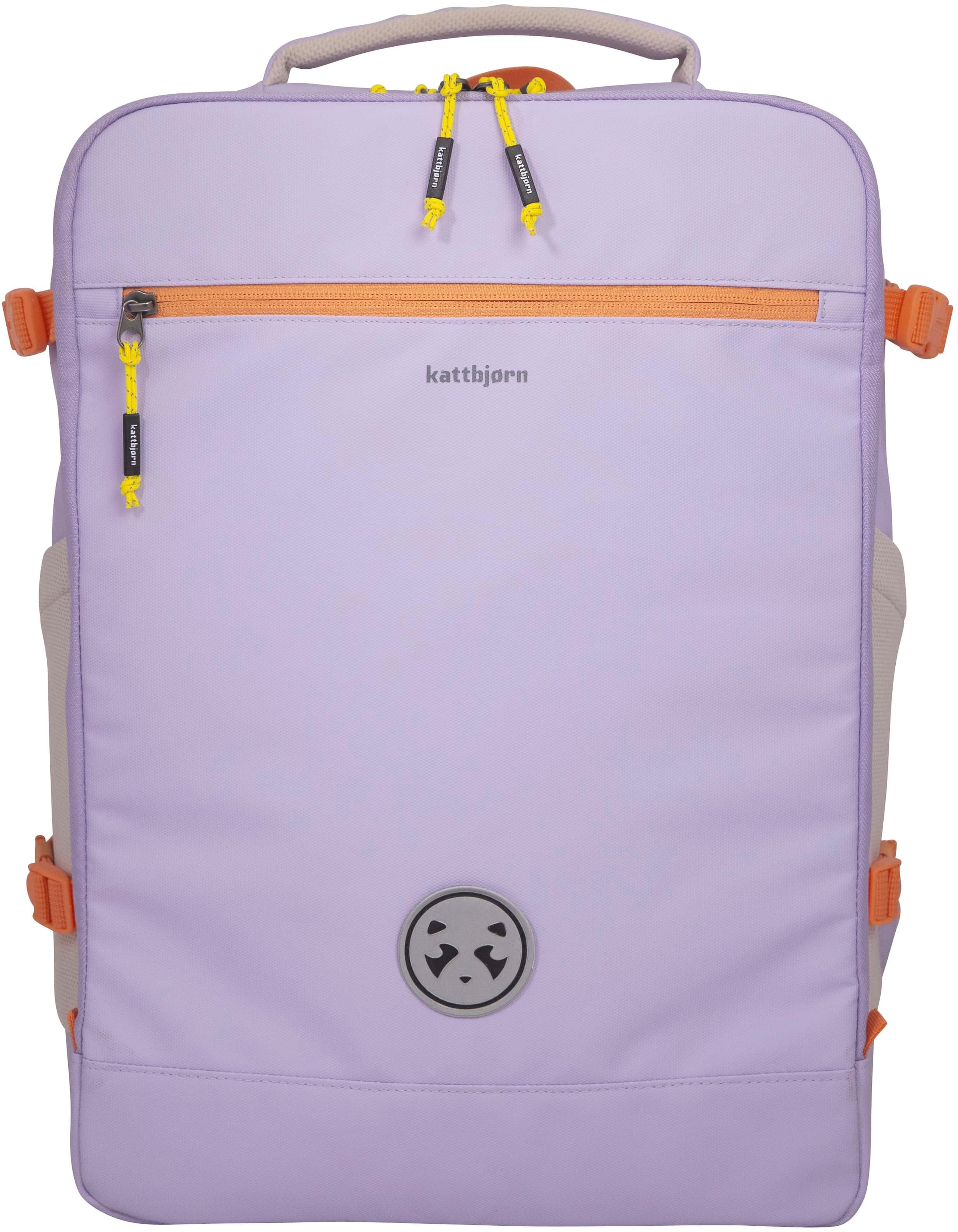 KATTBJØRN Schulrucksack »Light, Purple Power«, alle Innen- und Außenstoffe aus recyceltem PET