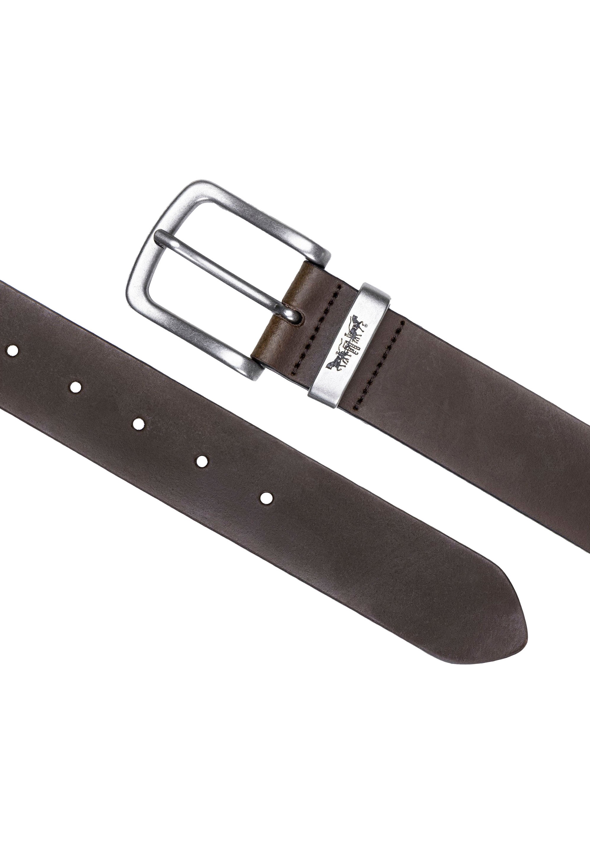 Levi's® Ledergürtel »METAL TWO HORSE KEEPER BELT«, mit Metallschließe