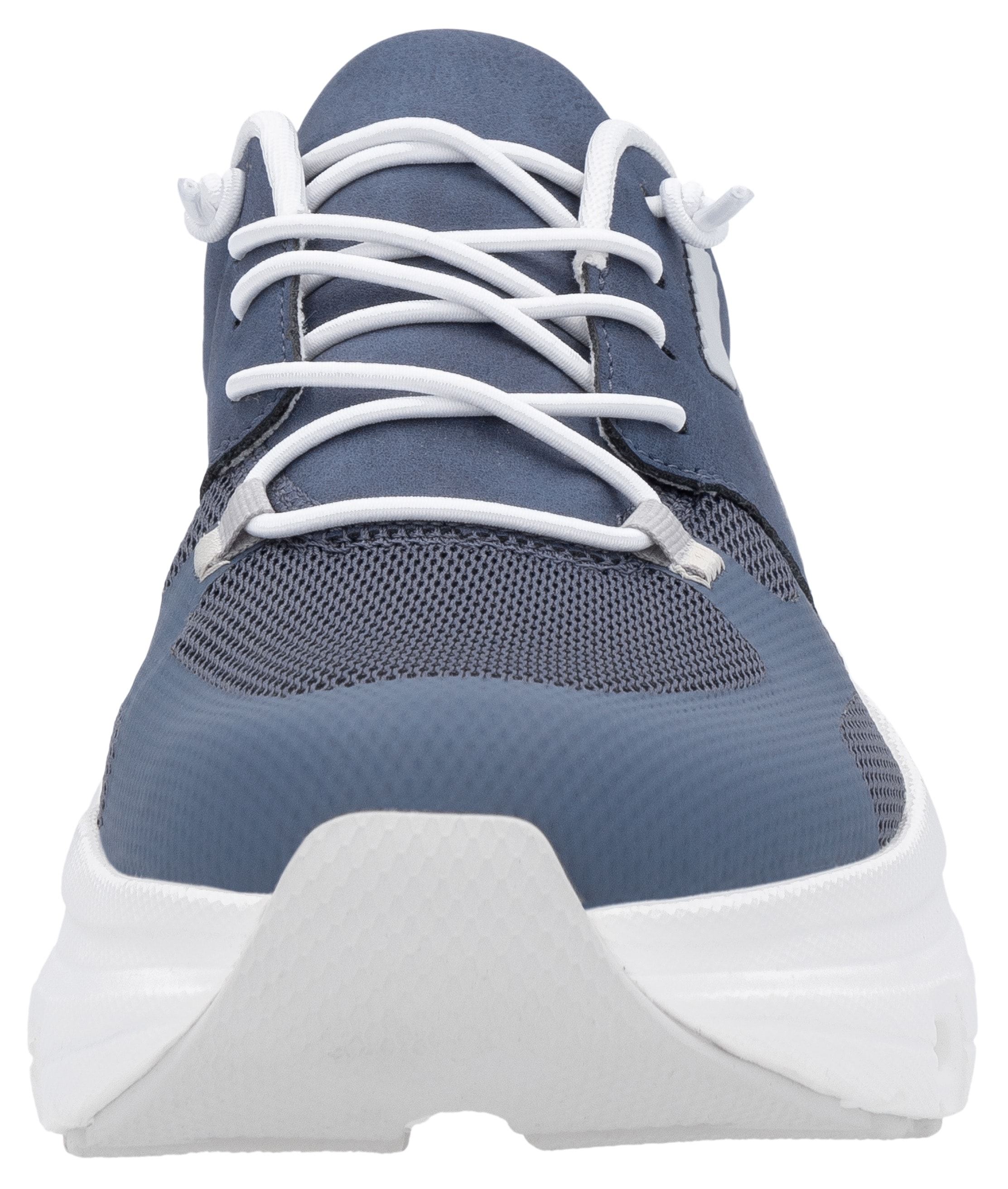 RIEKER Sport Plateausneaker, Slip-on Sneaker, Halbschuh, Freizeitsneaker mit MemoSoft-Innensohle