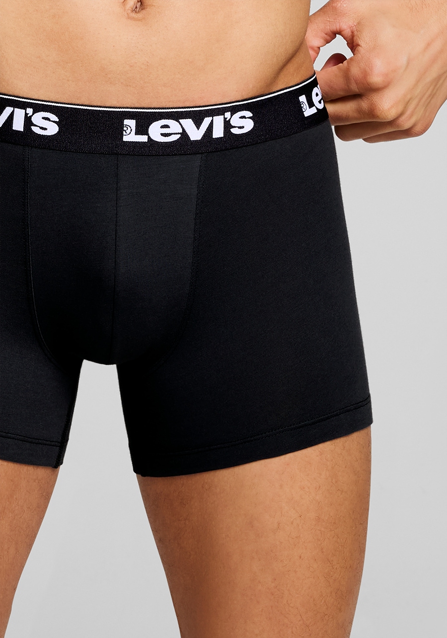 Levi's® Boxershorts »LEVIS MEN REPEAT LOGO BOXER BRIEF« 3er Pack, 