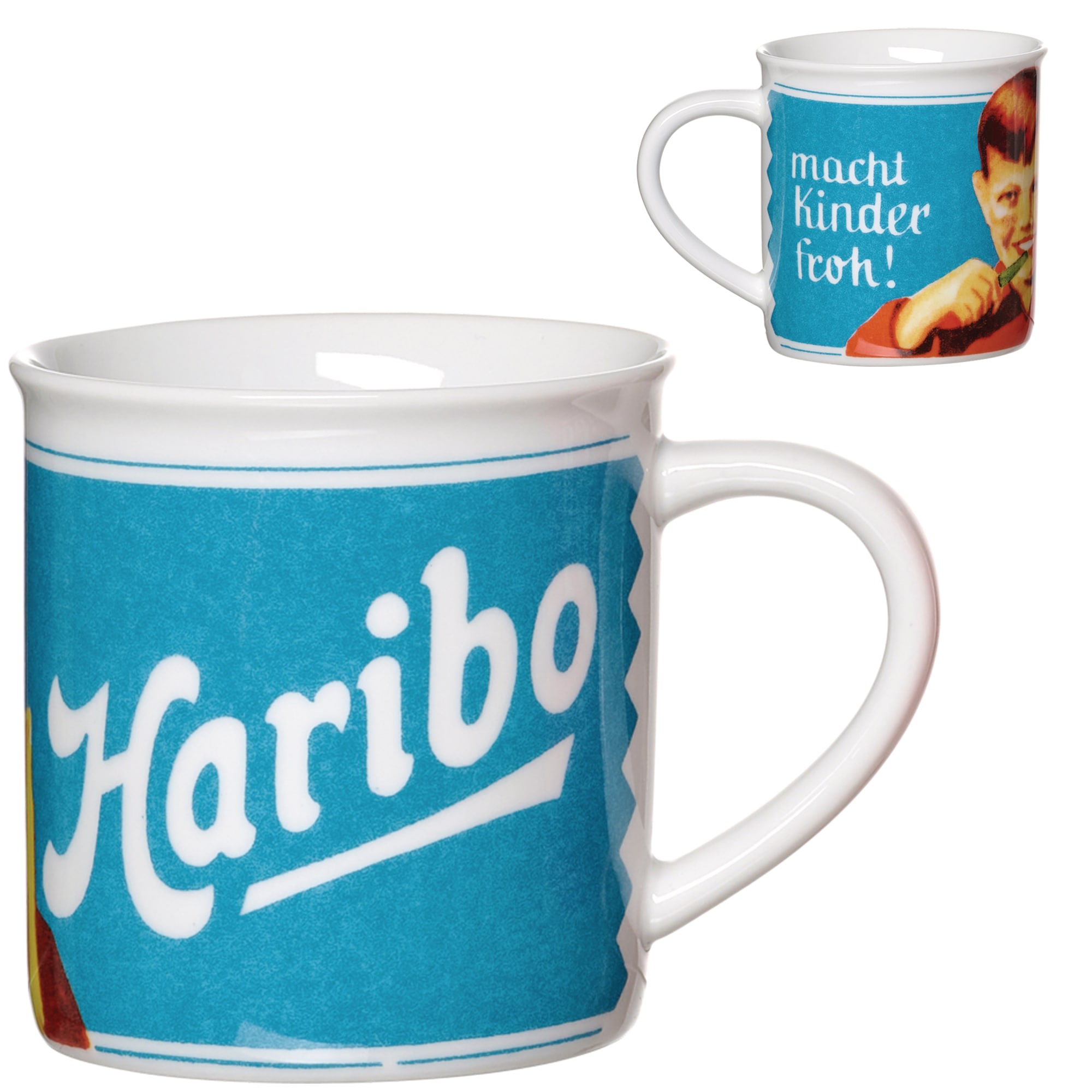 Ritzenhoff & Breker Becher "HARIBO Retro, Kinder froh, 380 ml" spülmaschinenfest