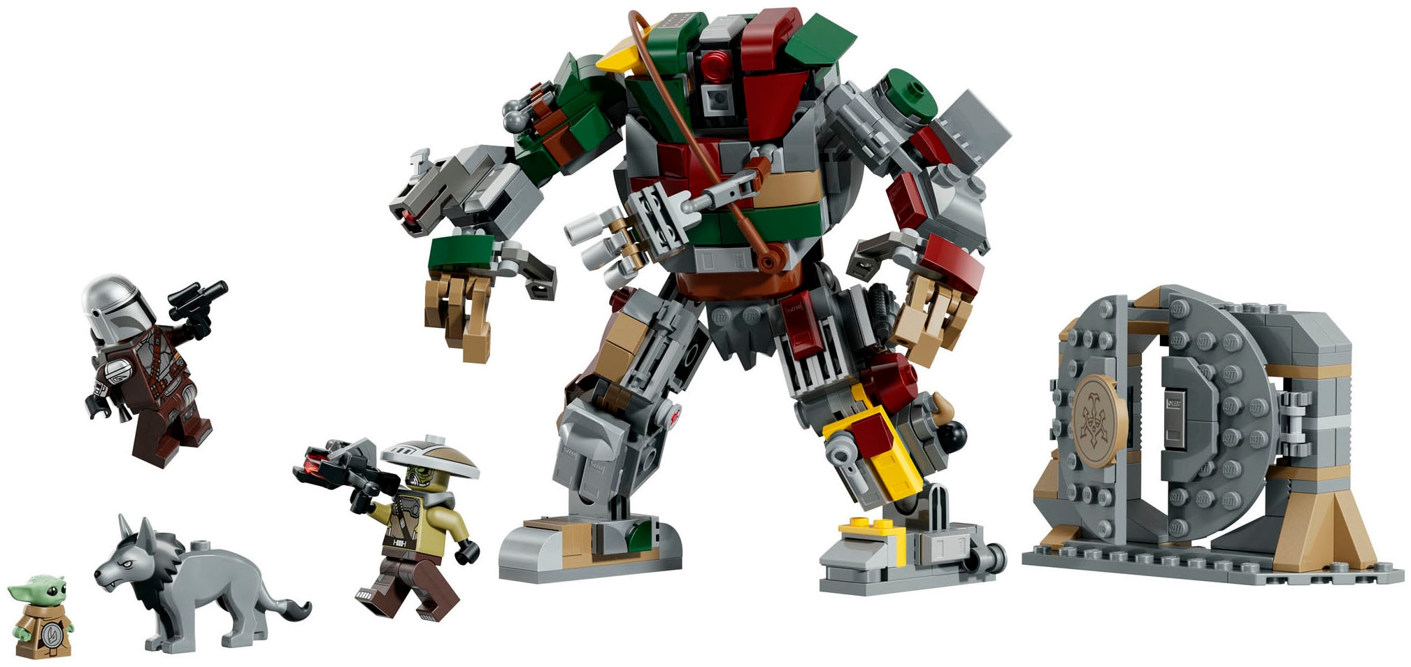 LEGO® Konstruktionsspielsteine »Showdown mit dem Wächterdroiden am Huttenpalast (75451)« LEGO Star Wars; Made in Europe