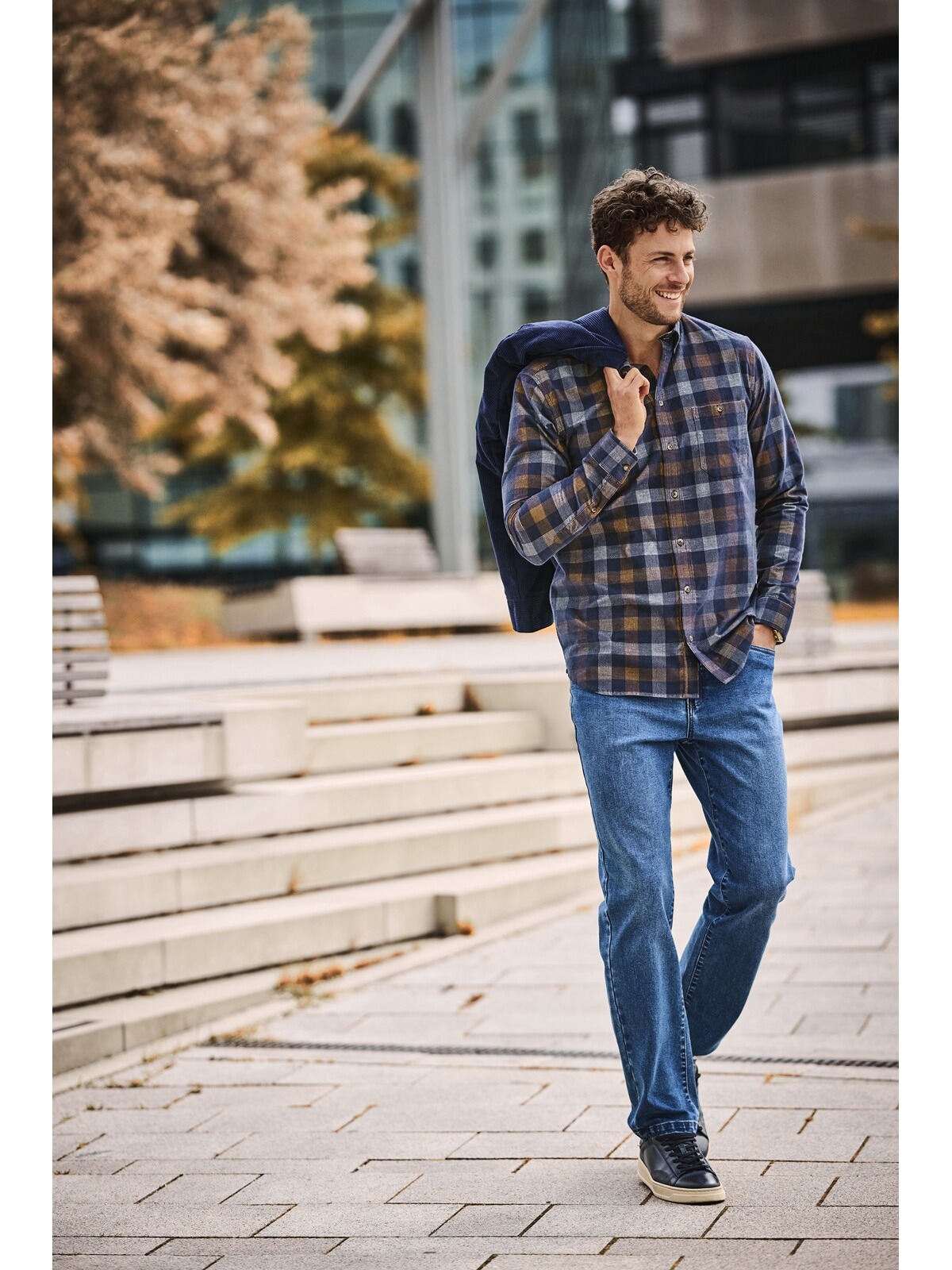 Babista Karohemd »Cordhemd JALIM«