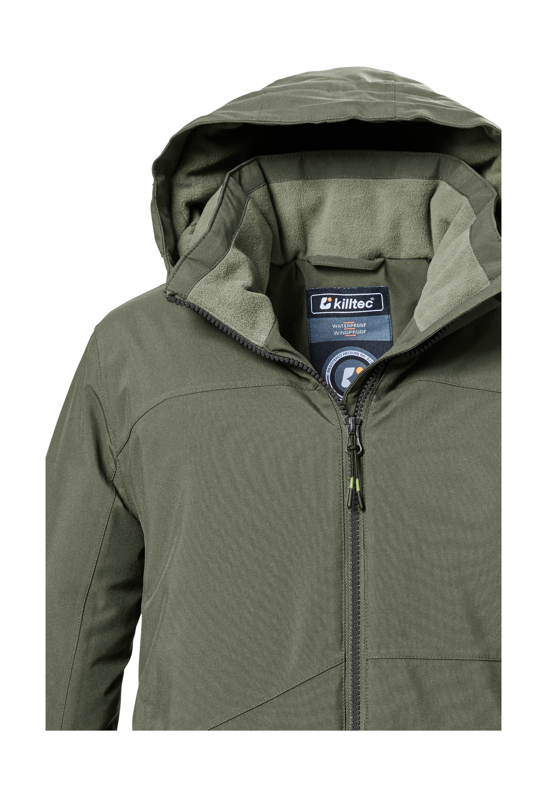 Killtec Funktionsjacke »KOW 369 BYS JCKT«, Wasserdichte Jungen Funktionsjacke mit Kapuze, PFAS-frei imprägniert