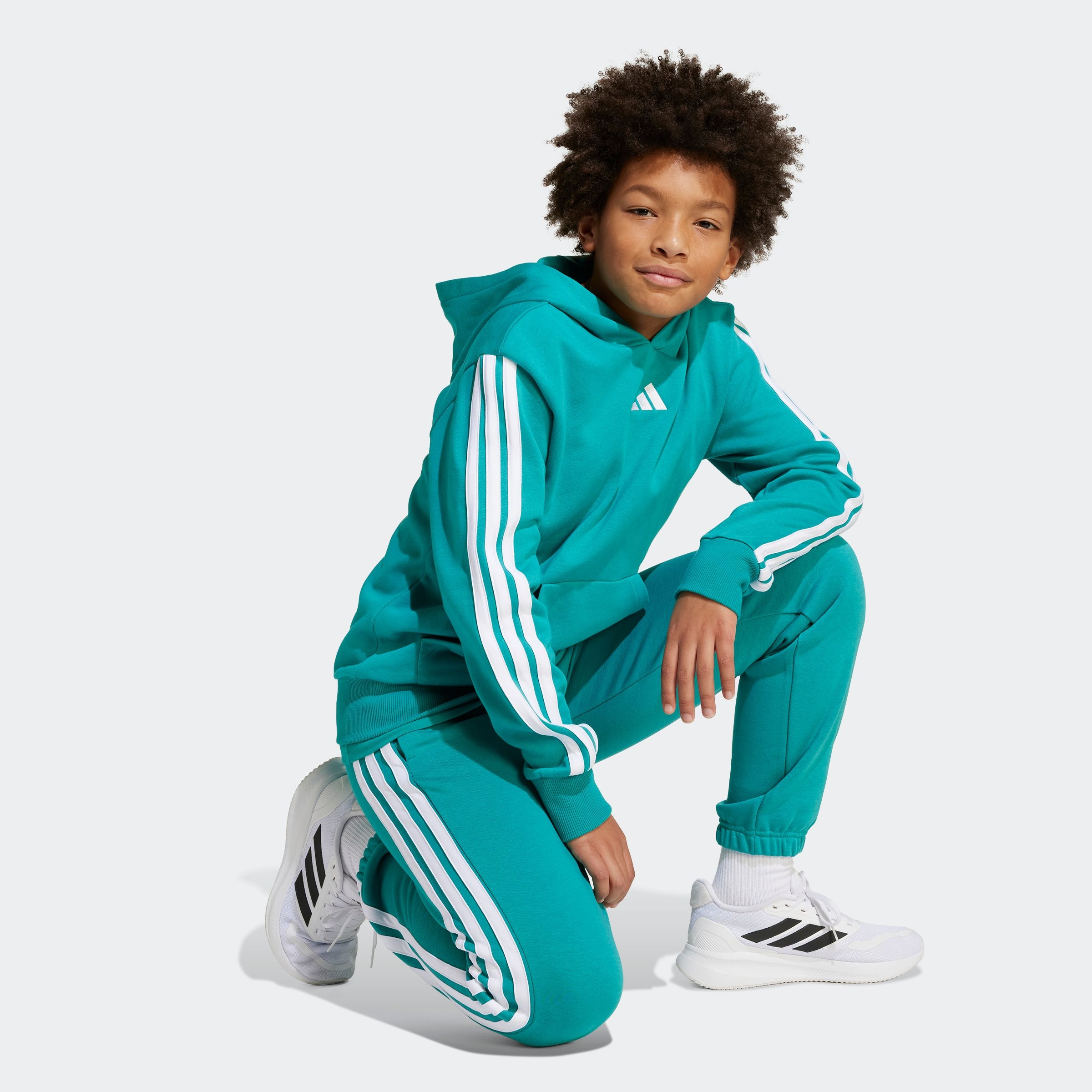 adidas Sportswear Kapuzensweatshirt »J 3S FL HD 225«
