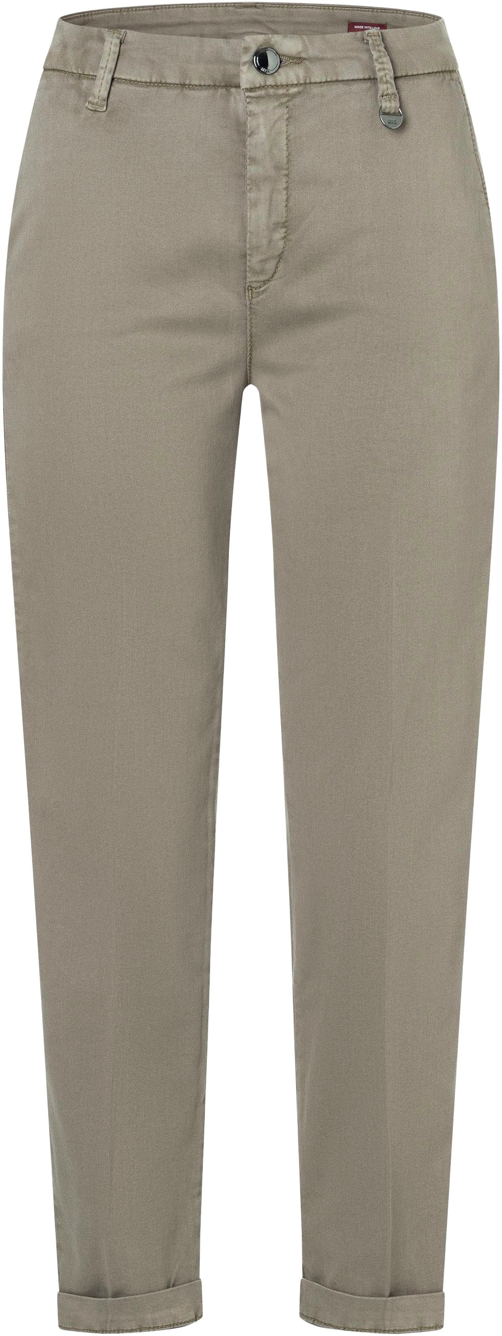MAC Chinohose »CHINO turn up«  mit dezentem Glanz, elegant und sportiv zugleich