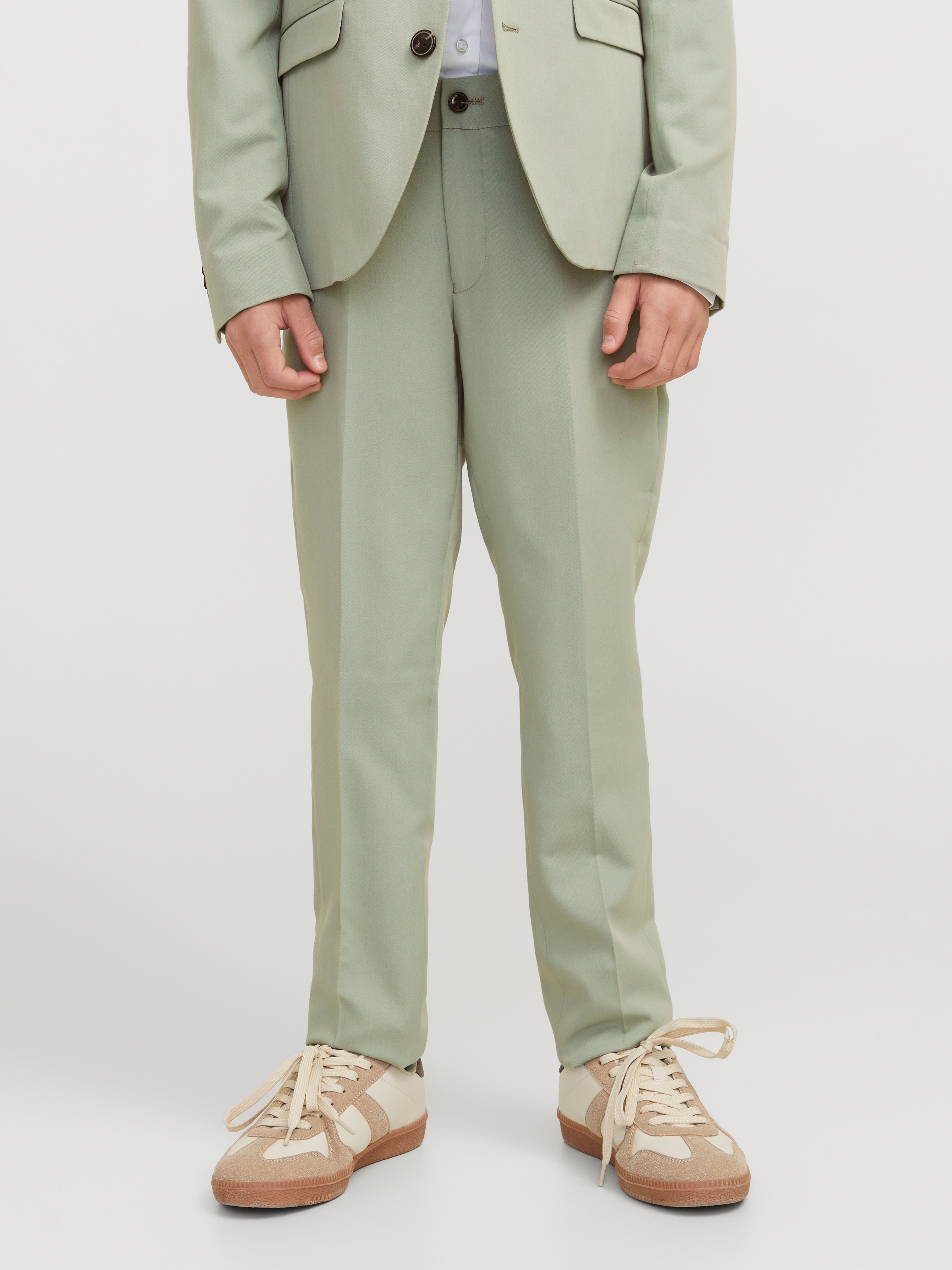 Jack & Jones Junior Anzughose »JPRSOLAR elastisch, pflegeleicht, komfortabel«  unifarben, modisch, slim fit, Web