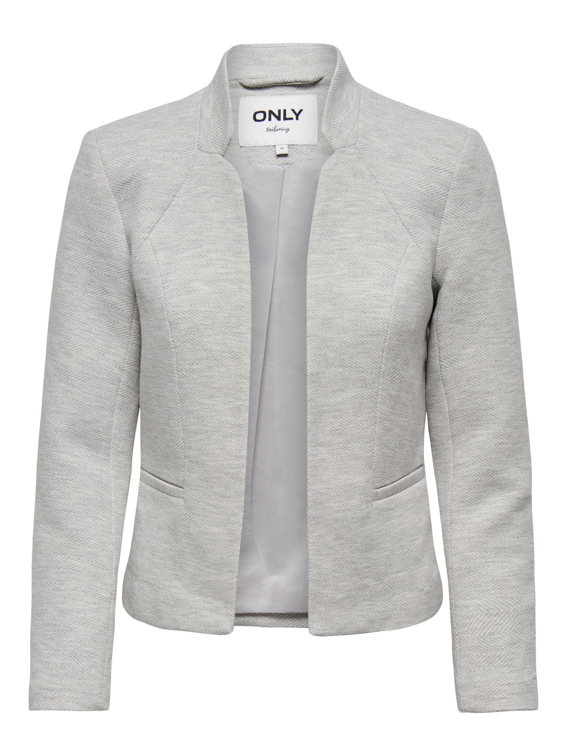 ONLY Kurzblazer »ONLADDY-LINEA L/S SHORT BLAZER CC TLR« Materialmix, regular fit