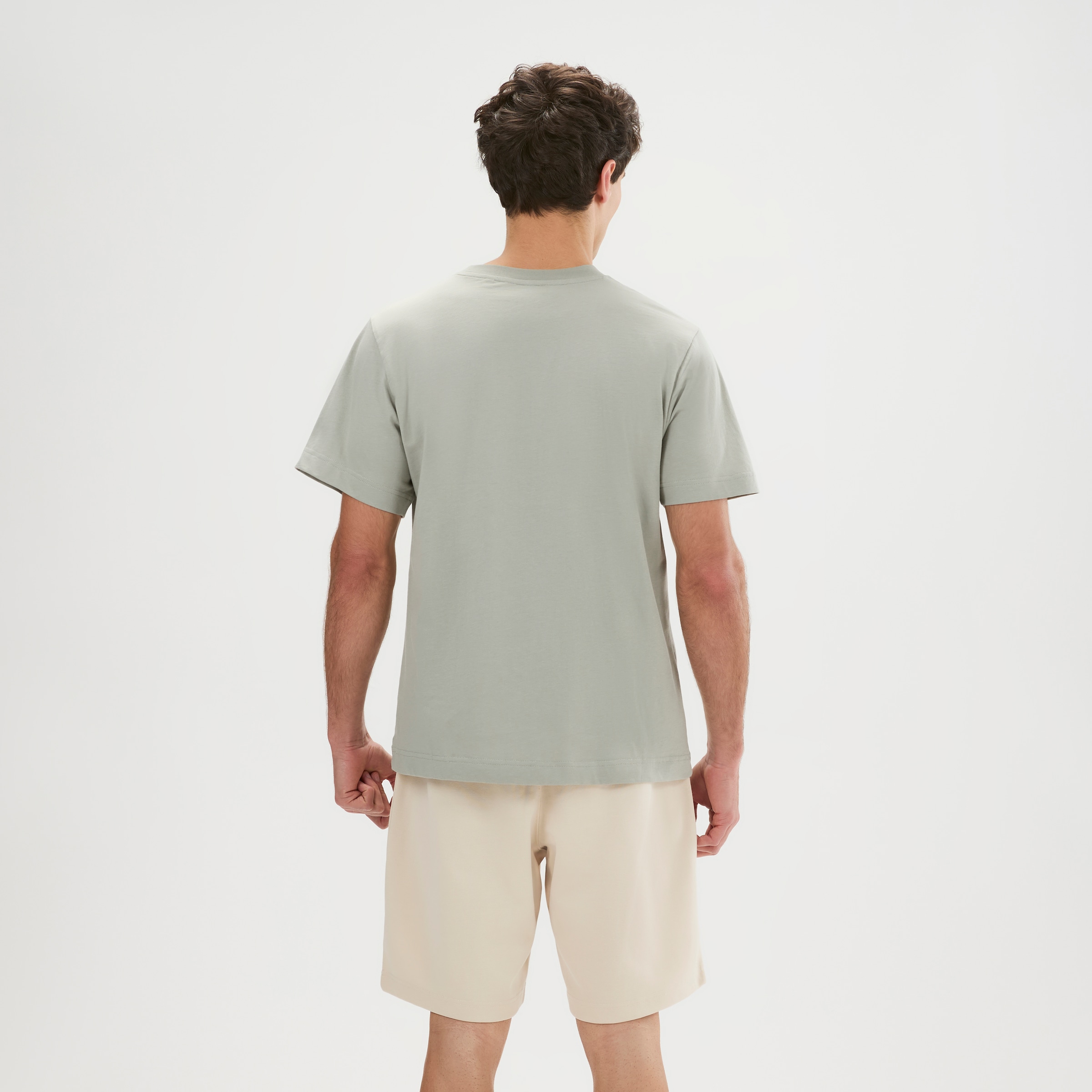 Ellesse T-Shirt »FLORAN TEE« mit Rundhalsausschnitt, Kurzarm-Design, aus Baumwolle, normale Länge
