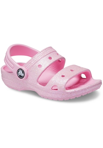 Crocs Badesandale »Classic Crocs Glitter Sandal T«, mit allover Glitzer kaufen