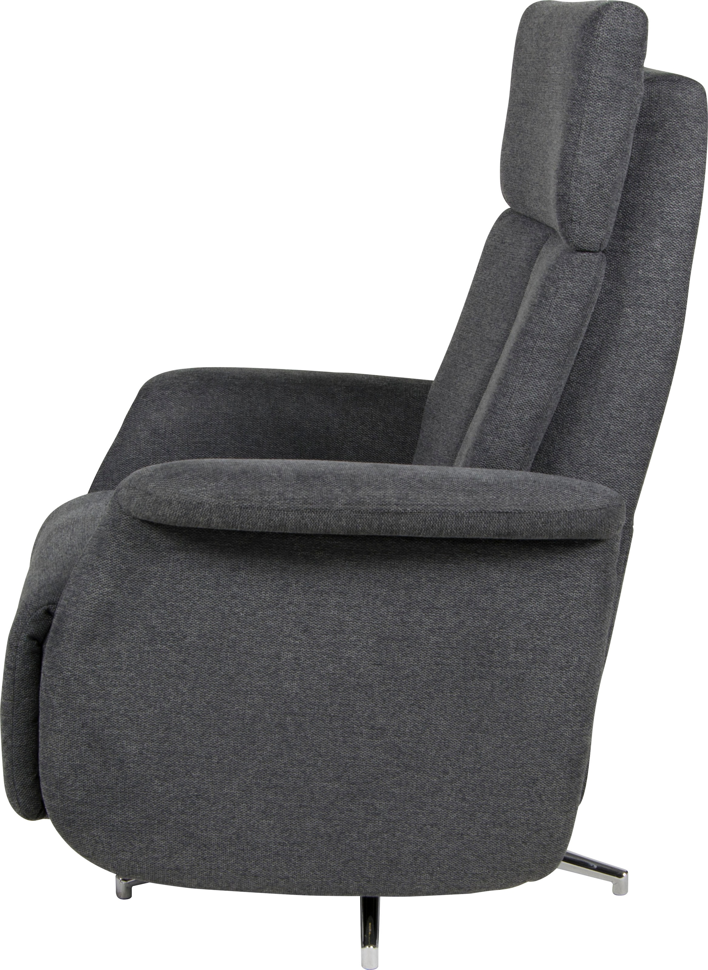 Duo Collection TV-Sessel »Thompson mit Stahlwellenunterfederung, Einstellung kaufen Rückenlehne, drehbar Grad und Relaxfunktion«, mit der 360 stufenloser Taschenfederkern bequem