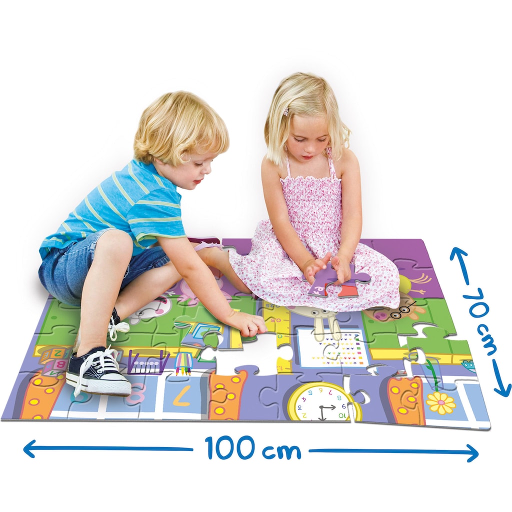 Clementoni® Puzzle »Peppa Pig Bodenpuzzle«