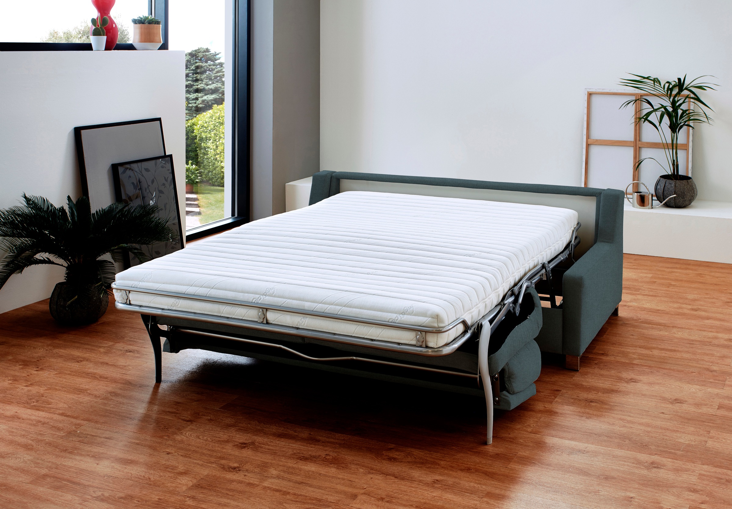 Bali Schlafsofa »Viola, Dauerschläfer mit Seitenkissen« in 140er und 160er Breite, 3 Varianten, auch mit Ergoflex-Lattenrost