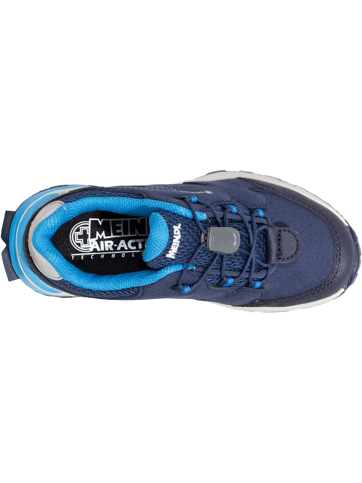 Meindl Wanderschuh »Meindl Kivo Junior GTX marine/cobalt«  Herausnehmbares Best-Fit-Fußbett für optimalen Sitz bei Kinderfüßen