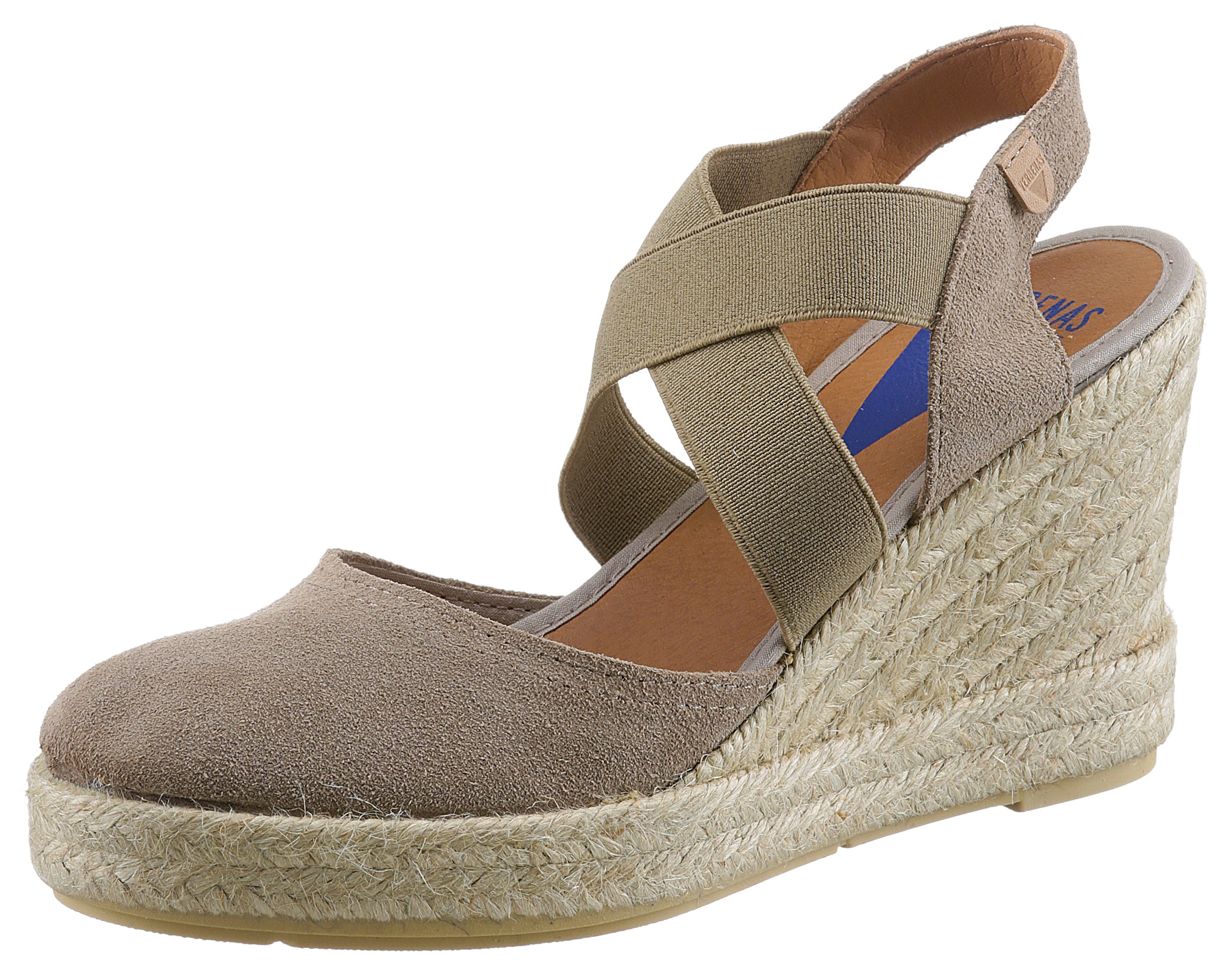 VERBENAS Keilsandalette »Sol Sardegna« mit Gummibänder