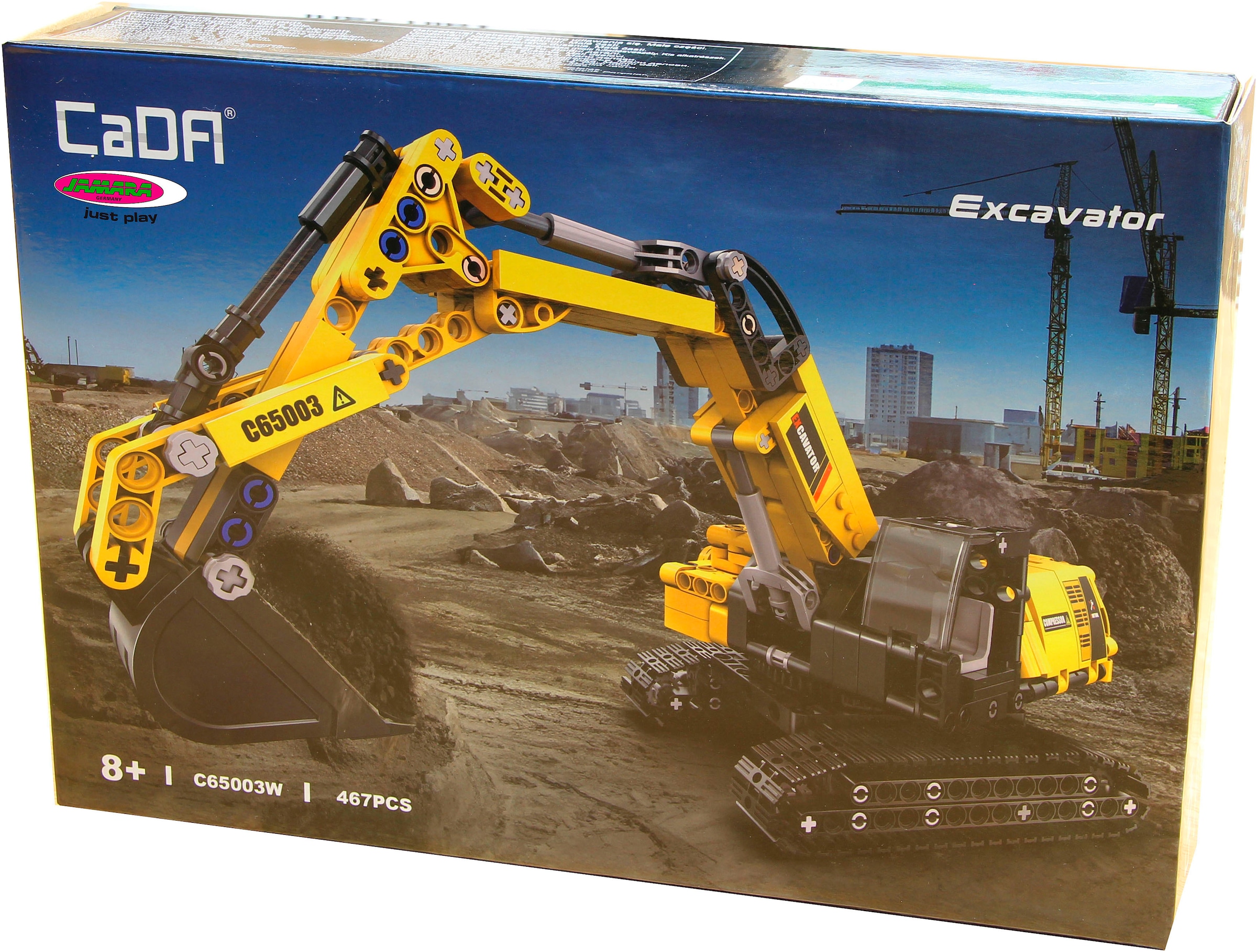 Jamara Konstruktions-Spielset »CaDA, Bricks, Bagger (402850)«