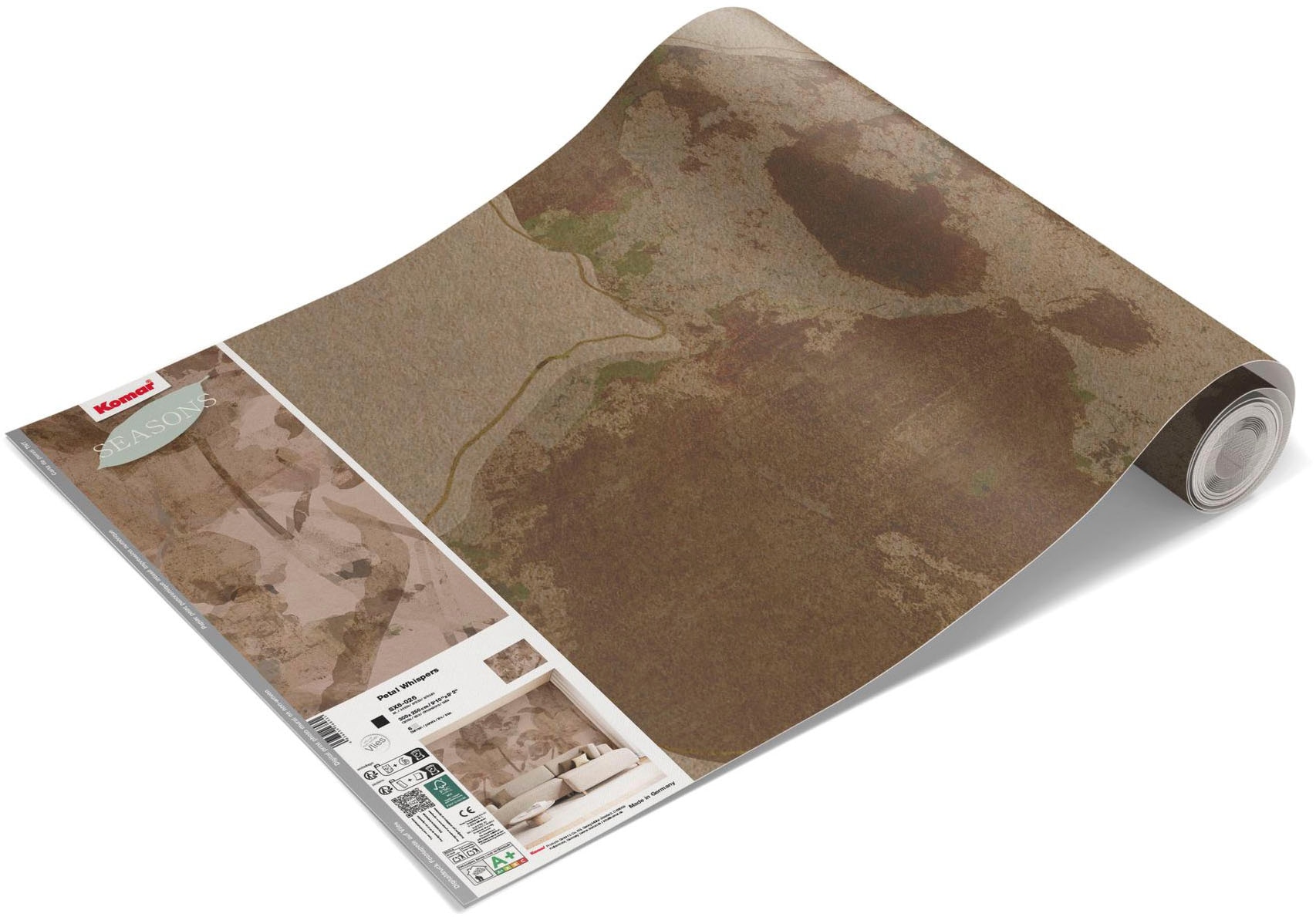 Komar Fototapete »Vlies Fototapete - Petal Whispers - Größe 300 x 250 cm« Motiv | bedruckt glatt