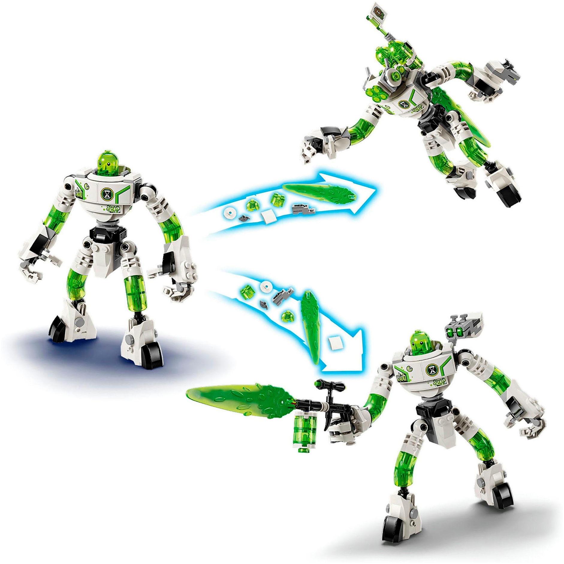 LEGO® Konstruktionsspielsteine »Mateo und Roboter Z-Blob (71454), LEGO® DREAMZzz™«, (237 St.), Made in Europe