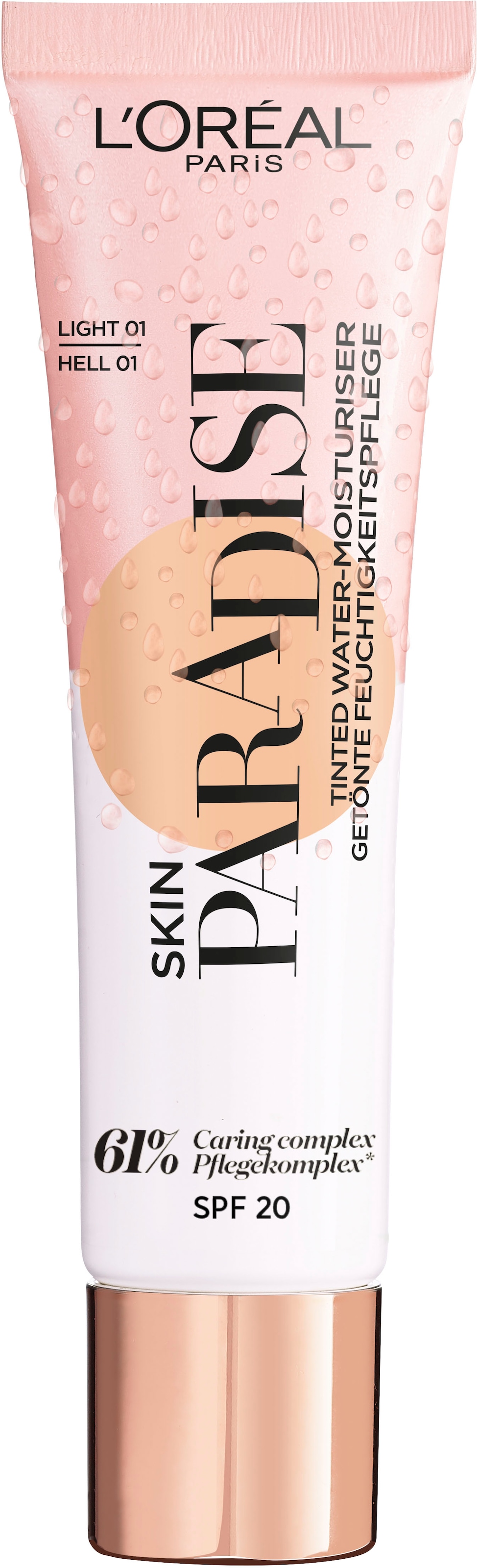L'ORÉAL PARIS Getönte Gesichtscreme »Skin Paradise«, mit hoher Wirksamkeit