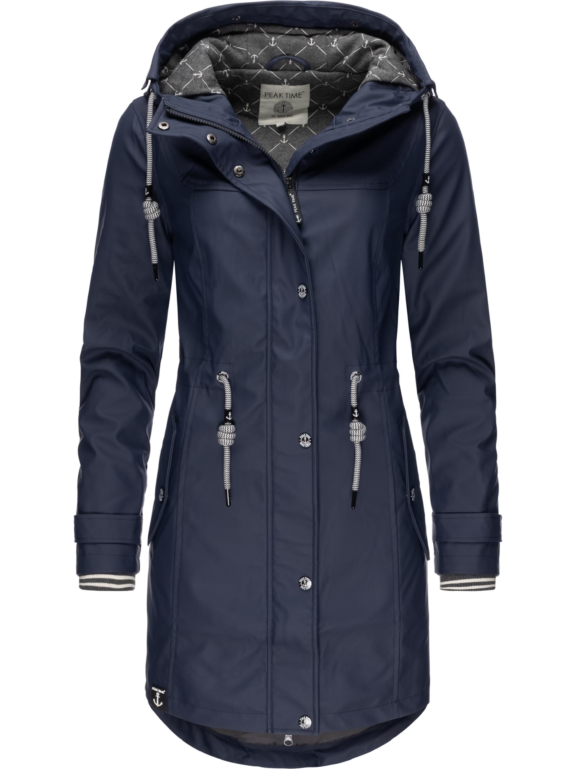 Regenmantel »Regenjacke L60042«, stylisch taillierter Regenmantel für Damen