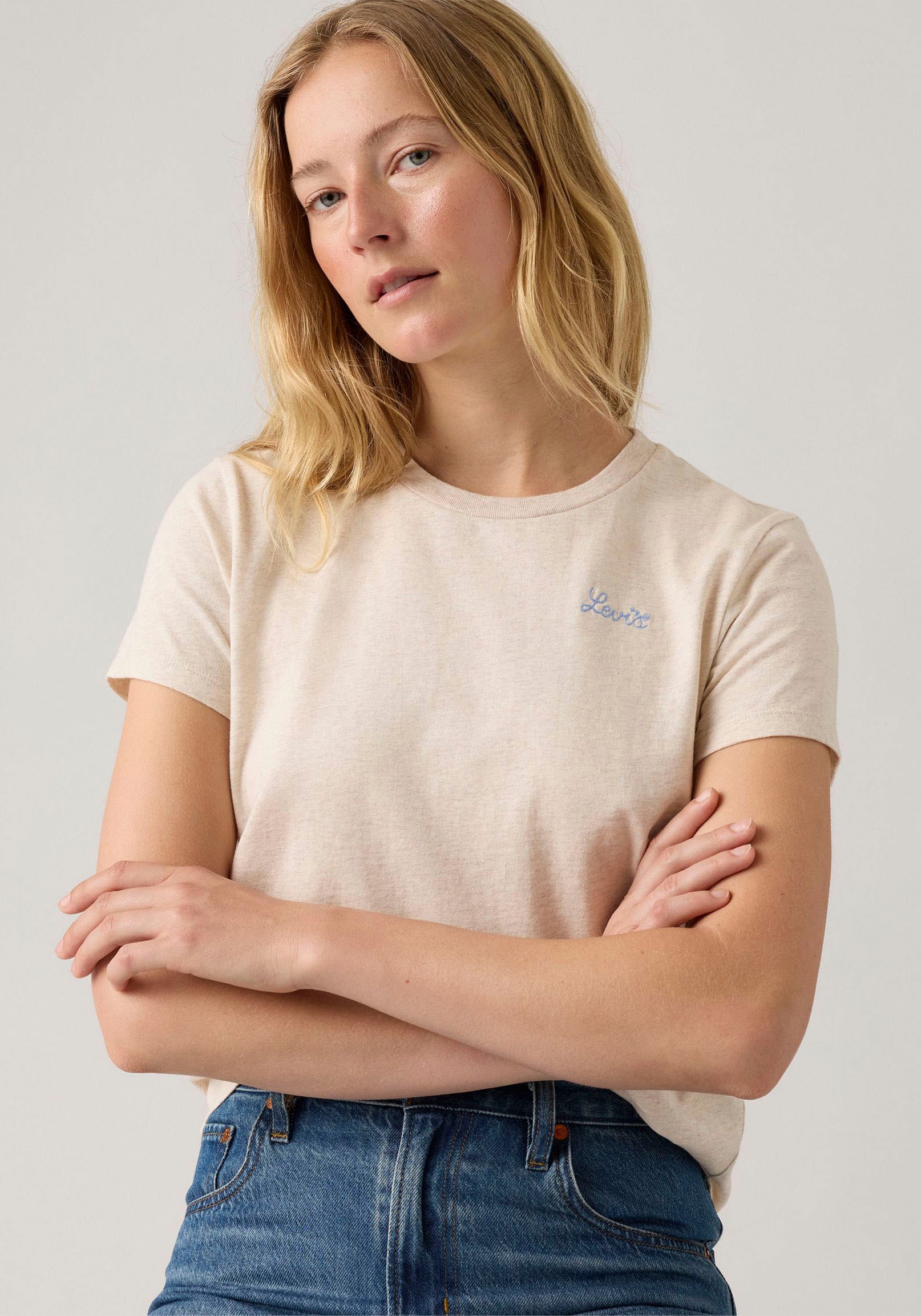 Levi's® T-Shirt »THE PERFECT TEE«, mit Batwing-Logoprint