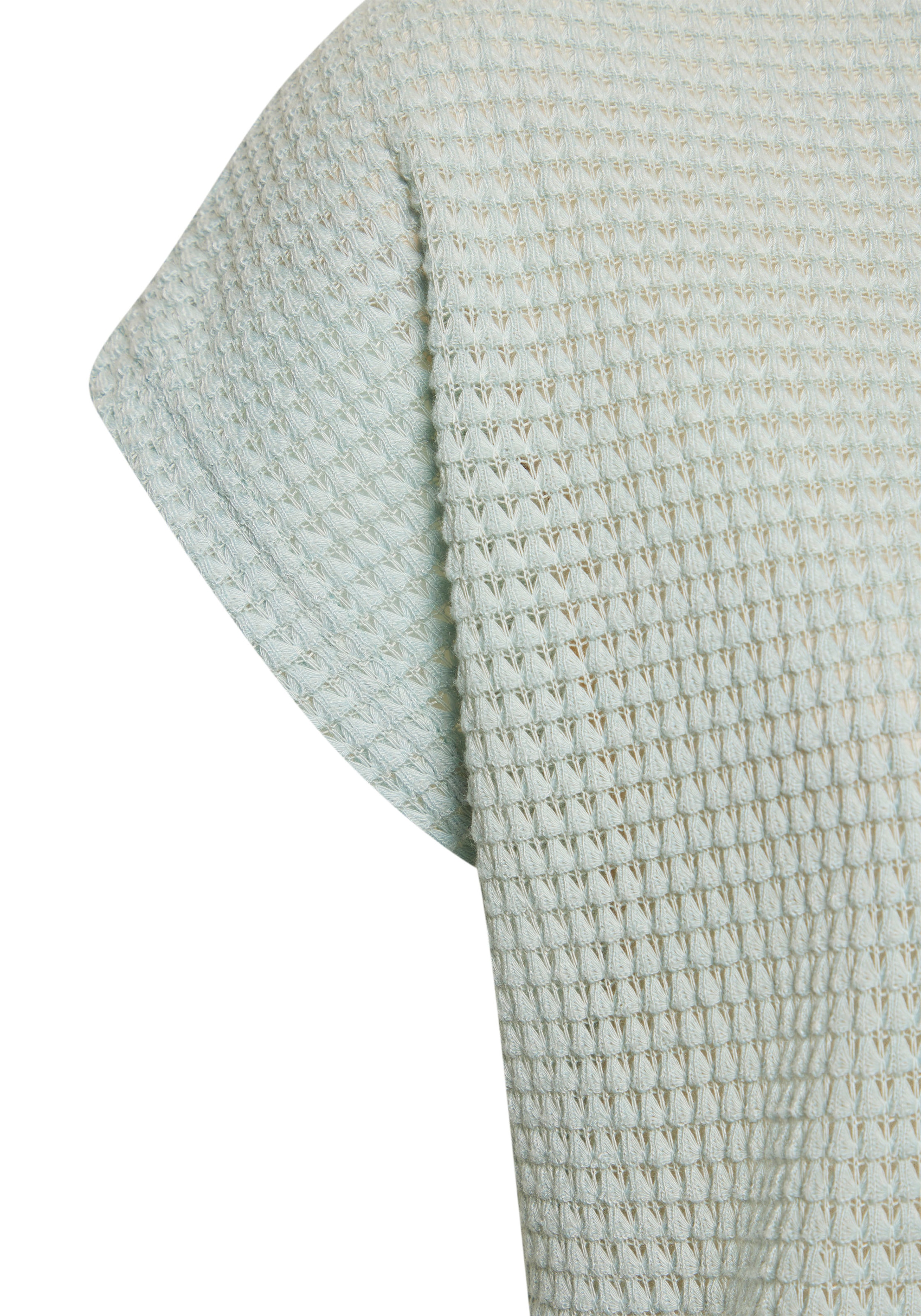 Vivance Kurzarmshirt »aus bügelfreiem Waffelstrick«