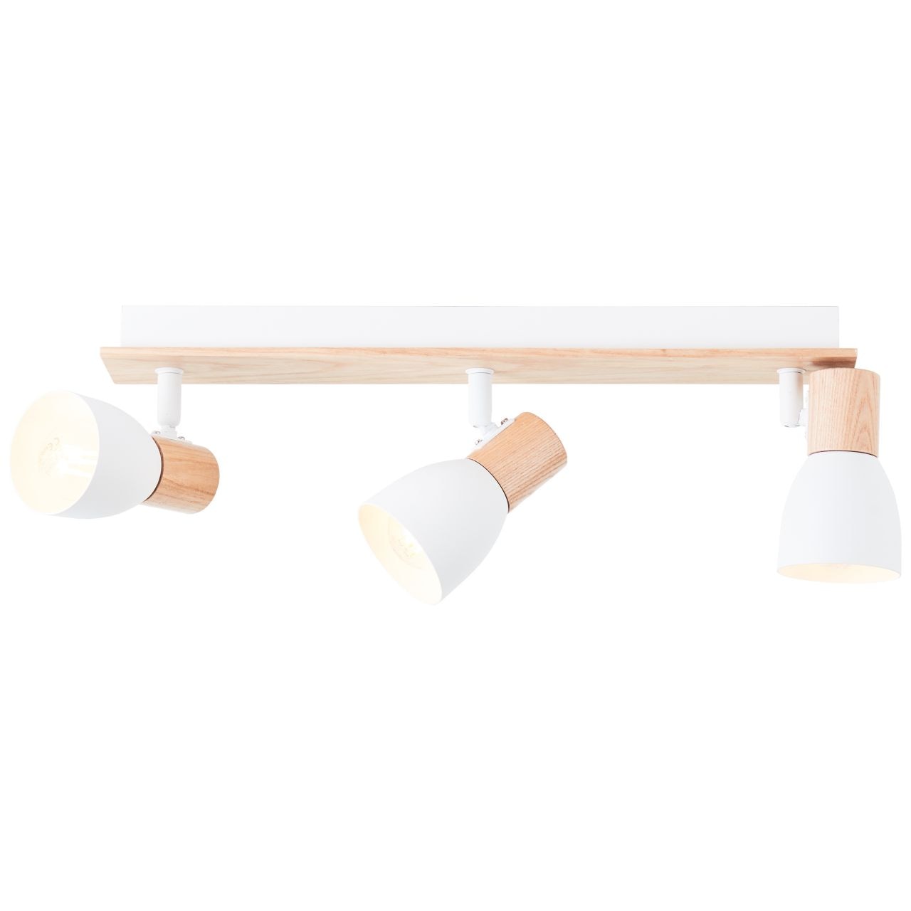 Brilliant Deckenstrahler »Daintree«, 3 flammig, Leuchtmittel E14 | ohne Leuchtmittel, Nature Style - schwenkbar- dimmbar - 47,5cm Breite - E14 Fassung