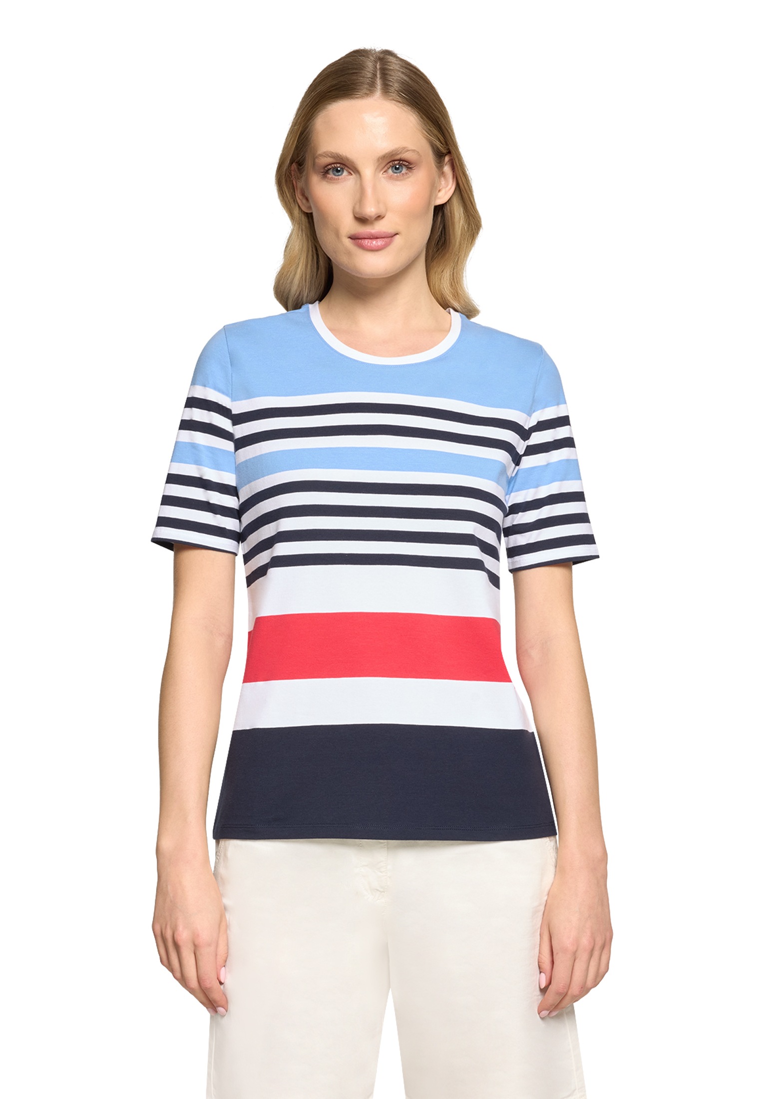 Betty Barclay Rundhalsshirt »Basic Shirt mit Ringel«