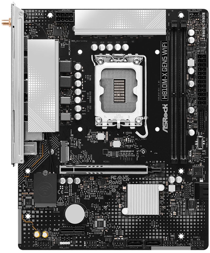 Asrock Mainboard »H810M-X Gen5 WiFi«