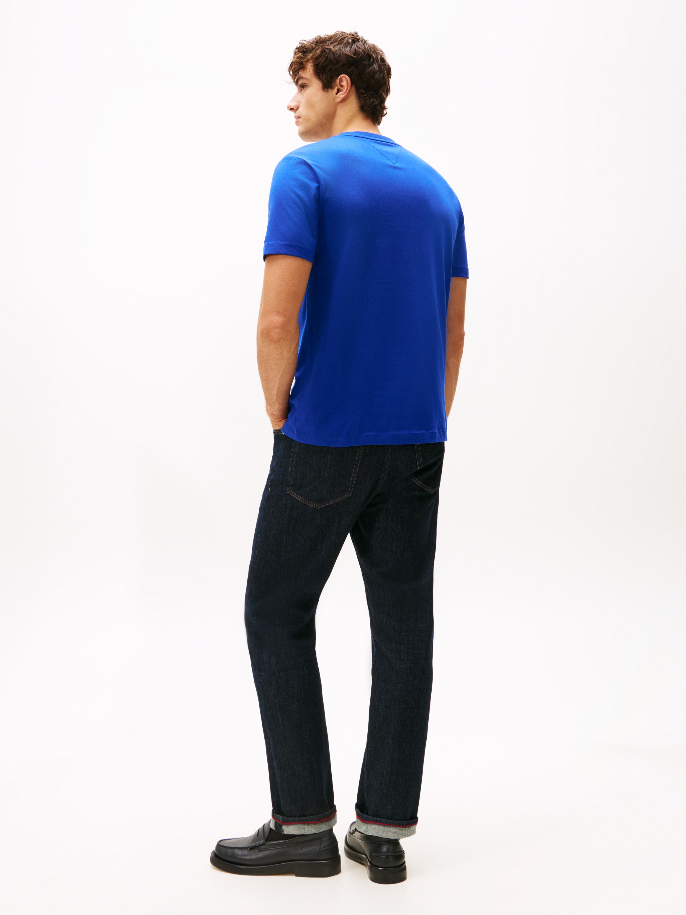 Tommy Hilfiger T-Shirt »HILFIGER STACK GRAPHIC TEE« Regular fit mit Rundhalsausschnitt