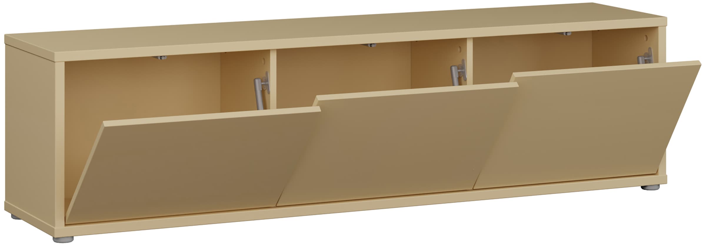 FORTE Lowboard »Alice Springs, TV-Board, viel Stauraum, große Türen zum Aufklappen« B/H/T 154,2/41,5/34,9 cm Klapptüren