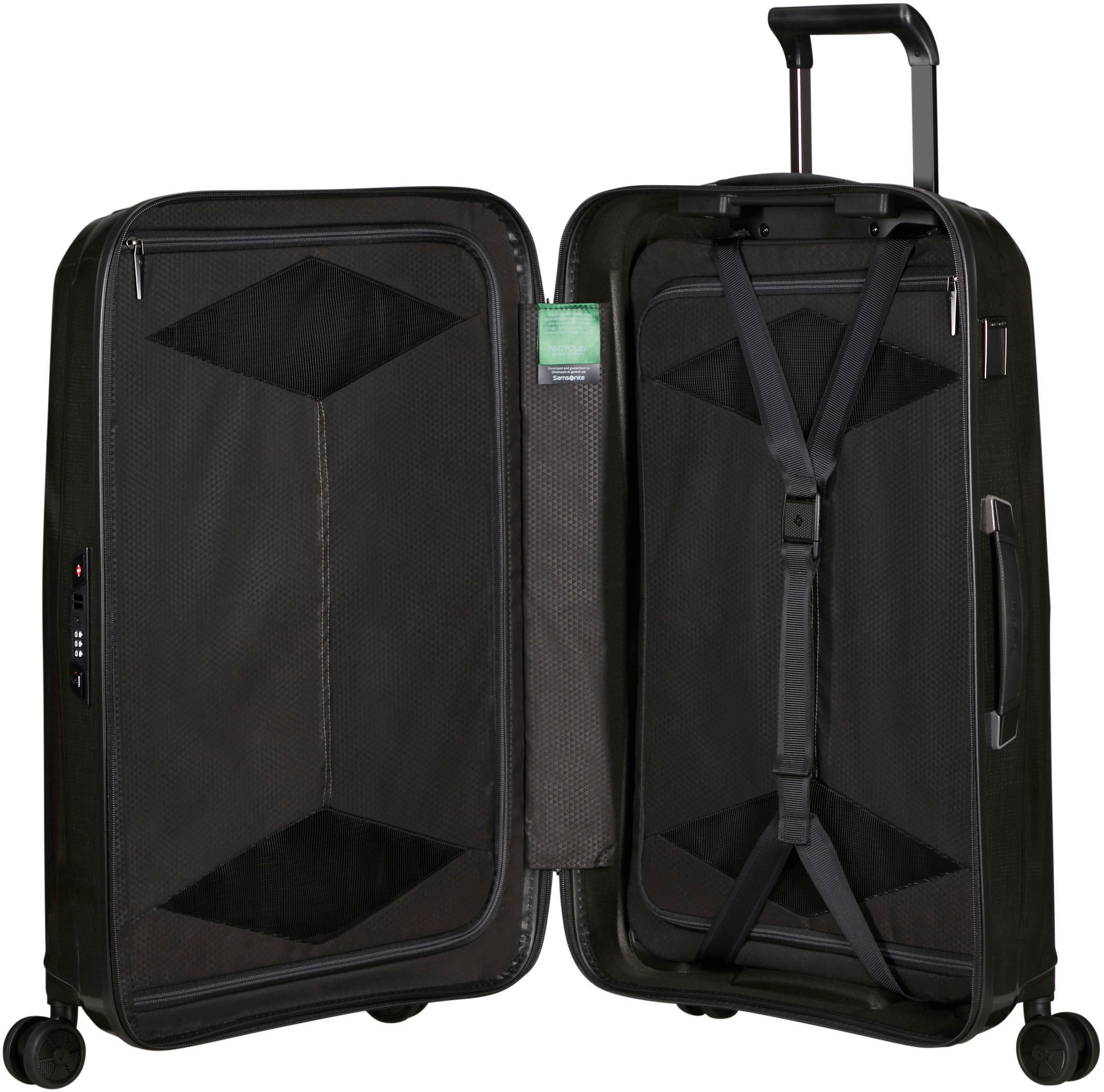 Samsonite Hartschalen-Trolley »MAJOR-LITE, verschiedene Größen und Farben«, 4 Rollen, Reisekoffer Volumenerweiterung bei S Reisegepäck Made in Europe