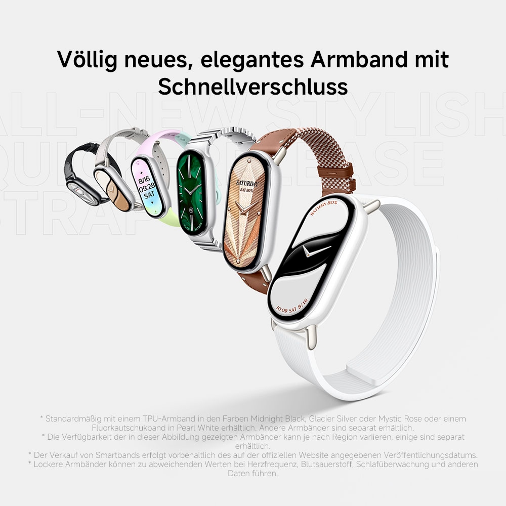 Xiaomi Fitness-Tracker »Smart Band 10 Ceramic Edition«