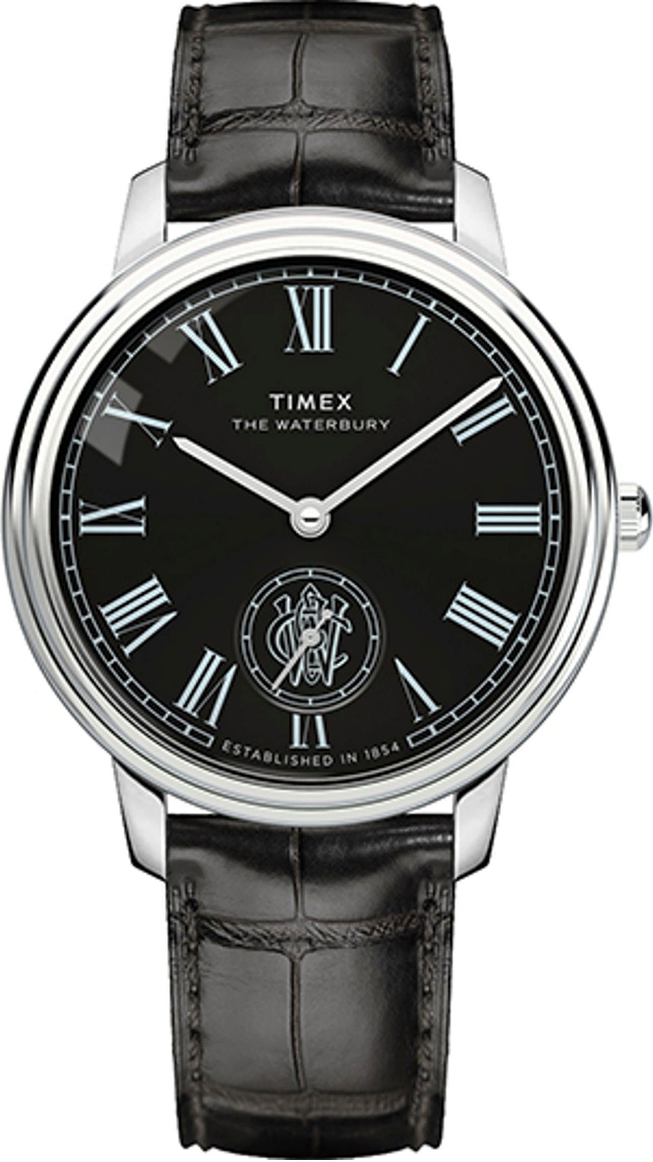 Timex Quarzuhr »WATERBURY METROPOLITAN« Armbanduhr, Herrenuhr,Lederarmband,analog