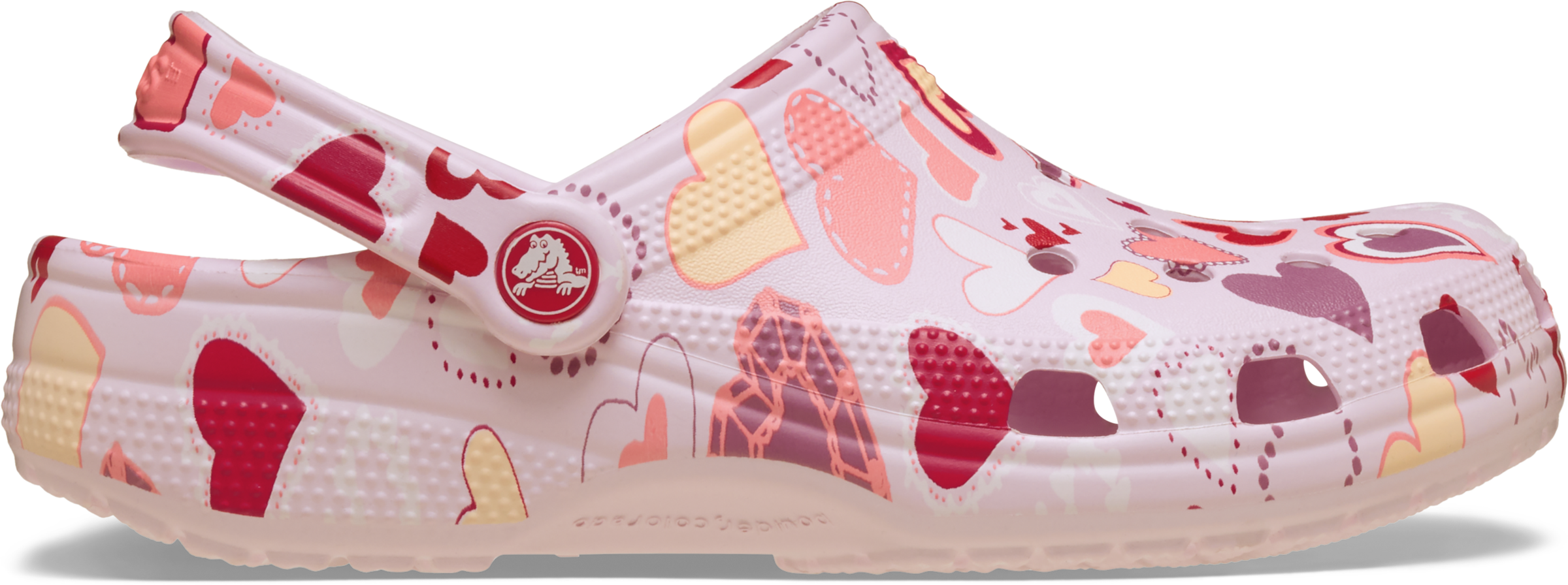 Crocs Clog »Classic Vday Clog«  Sommerschuh, Strandschuh, Hausschuh mit Fersenriemen