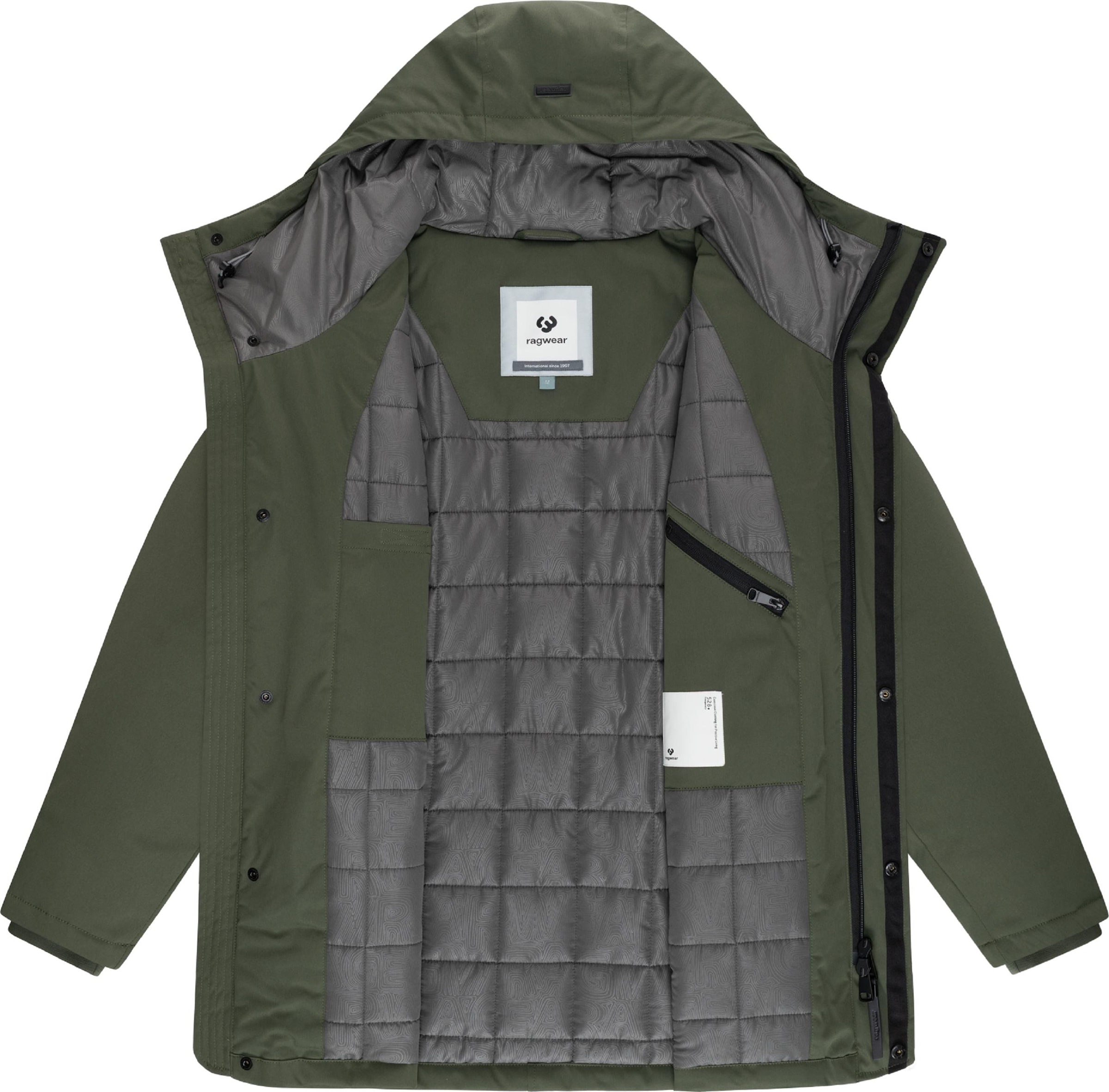 Ragwear Kurzmantel »Kurzmantel Parcan Twill YOUMODO«