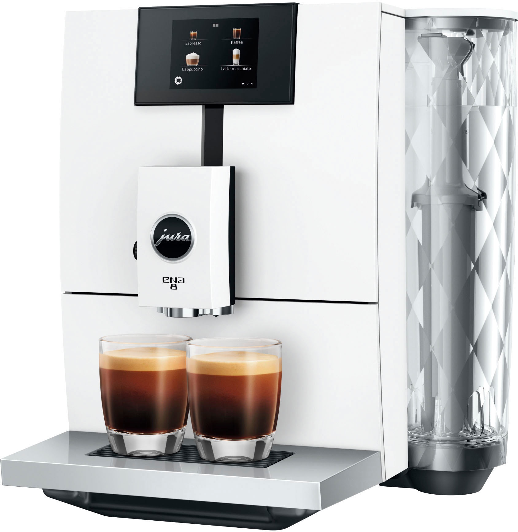 JURA Kaffeevollautomat »15491 ENA 8 Full Nordic White (EC)«