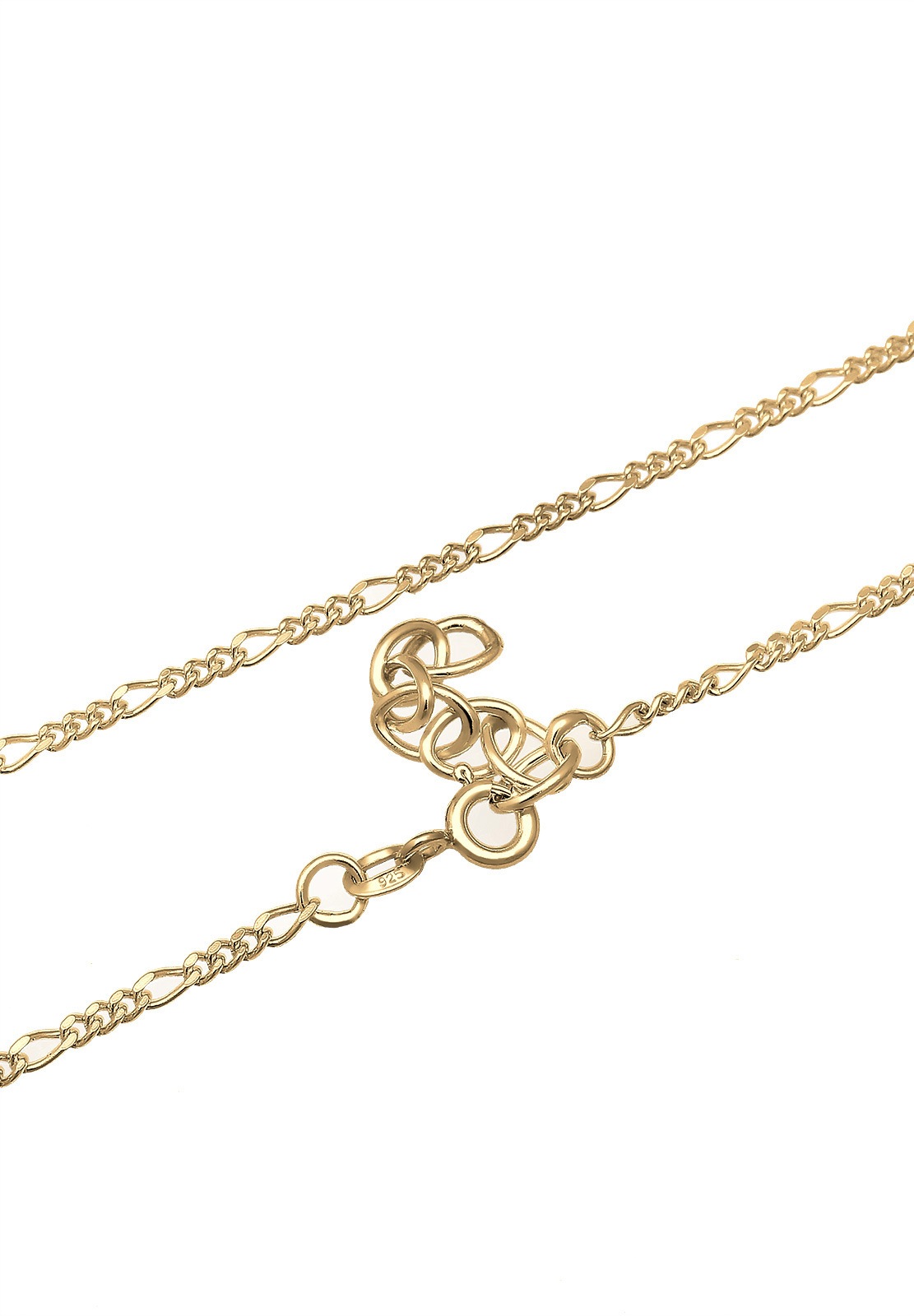 Elli Choker »Halskette Choker Figaro Basic Blogger 925 Silber«
