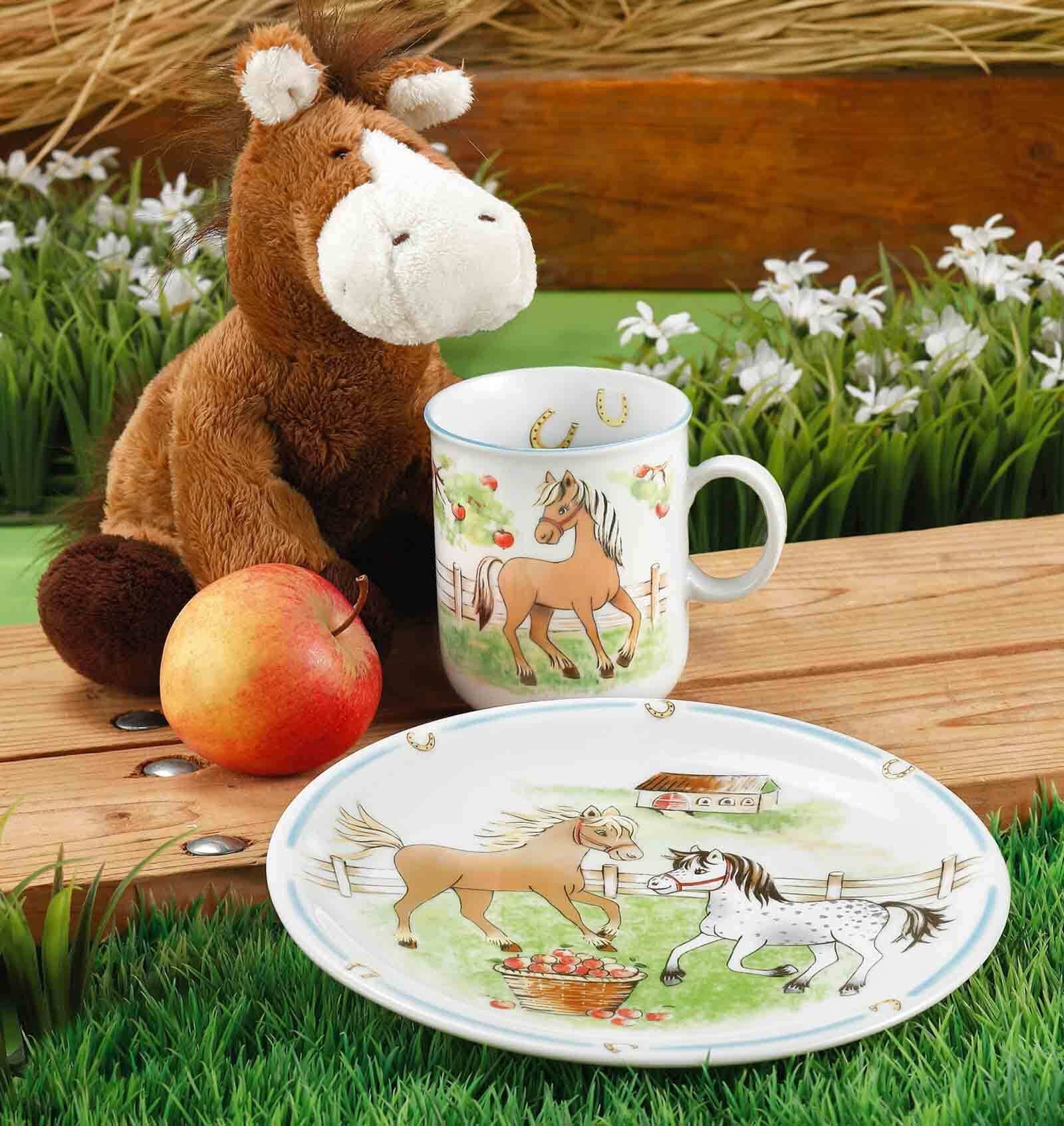 Seltmann Weiden Kindergeschirr-Set »Kindergeschirr Set Compact Mein Pony bunt«