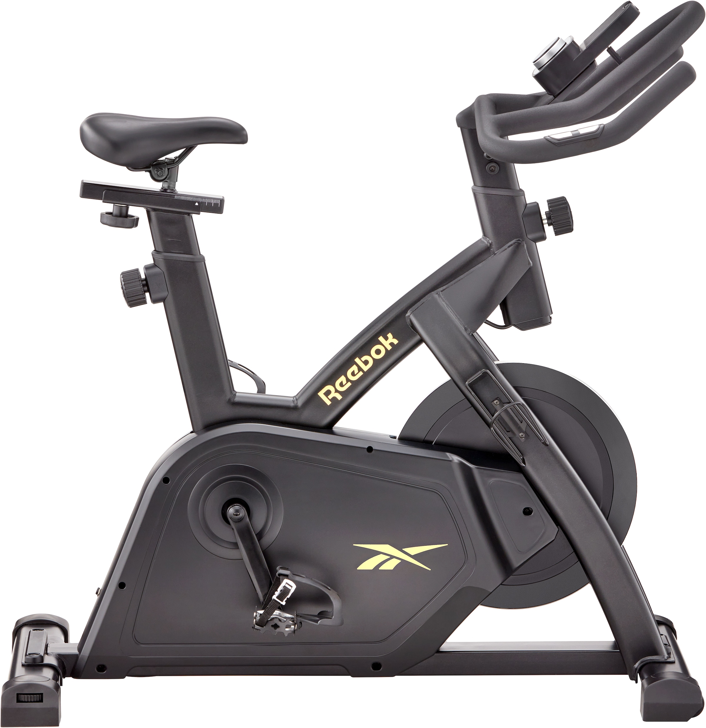 Reebok Speedbike »FR30 Speedbike«, (mit Tablet-Halterung), Schwungmasse ca. 6 kg, 32 Widerstandsstufen